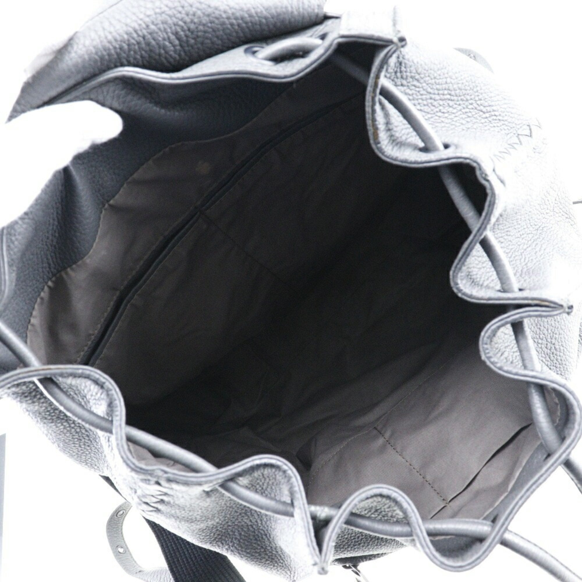 Bottega Veneta Leather Backpack (Pre-Owned)