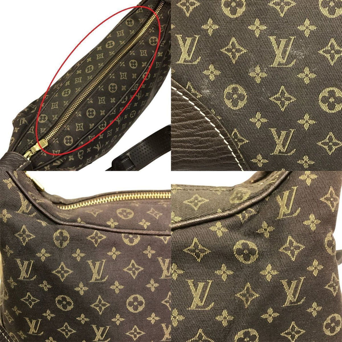 Louis Vuitton Monogram Mini Lin Brown Shoulder Bag (Pre-Owned)