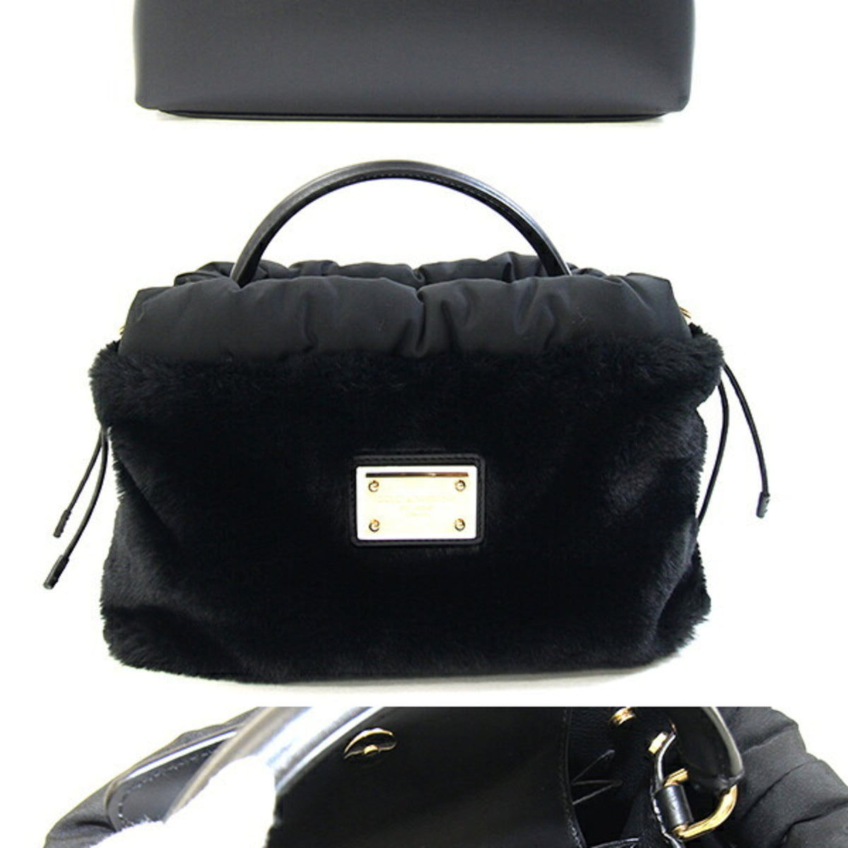 Dolce & Gabbana Black Leather Handbag (Pre-Owned)