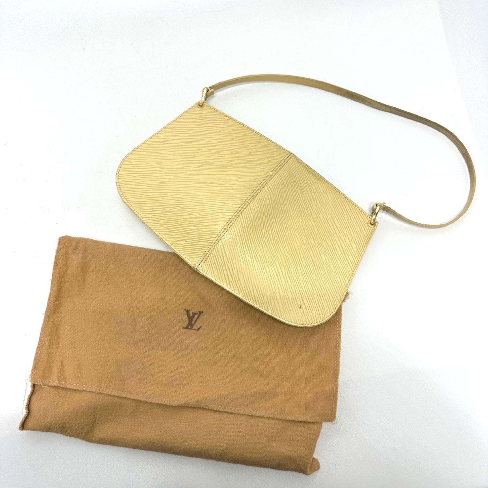 Louis Vuitton Epi Beige Epi Leather Shoulder Bag (Pre-Owned)