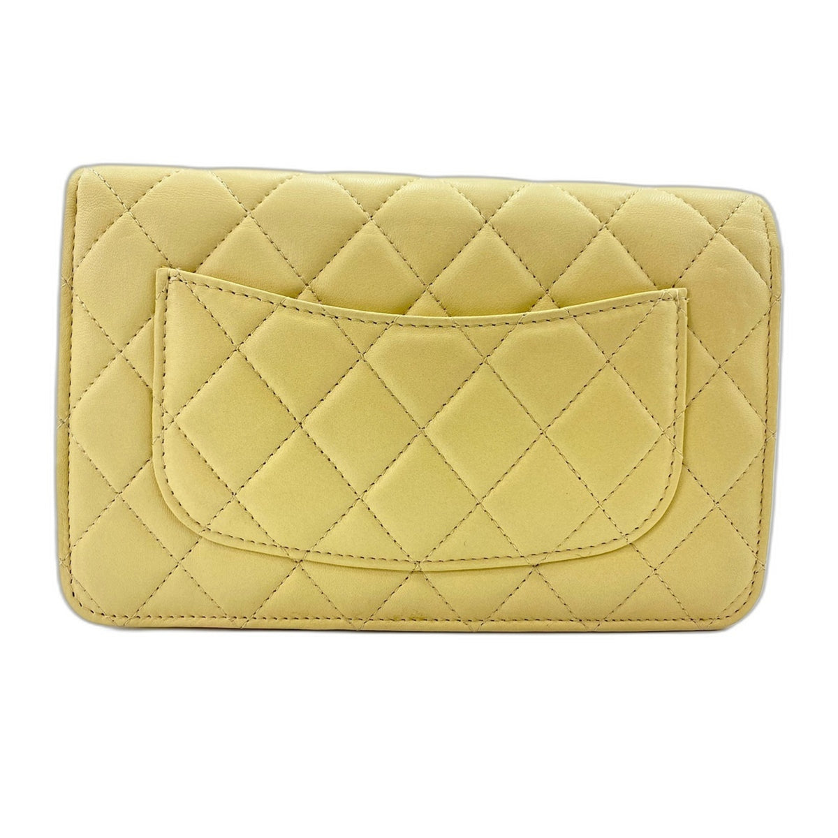 Chanel Yellow Shoulder Bag (Pre-Owned)