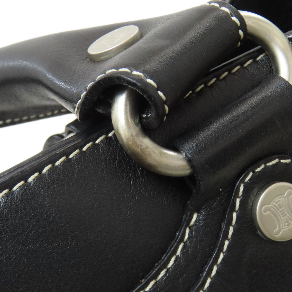 Celine Black Leather Handbag (Pre-Owned)