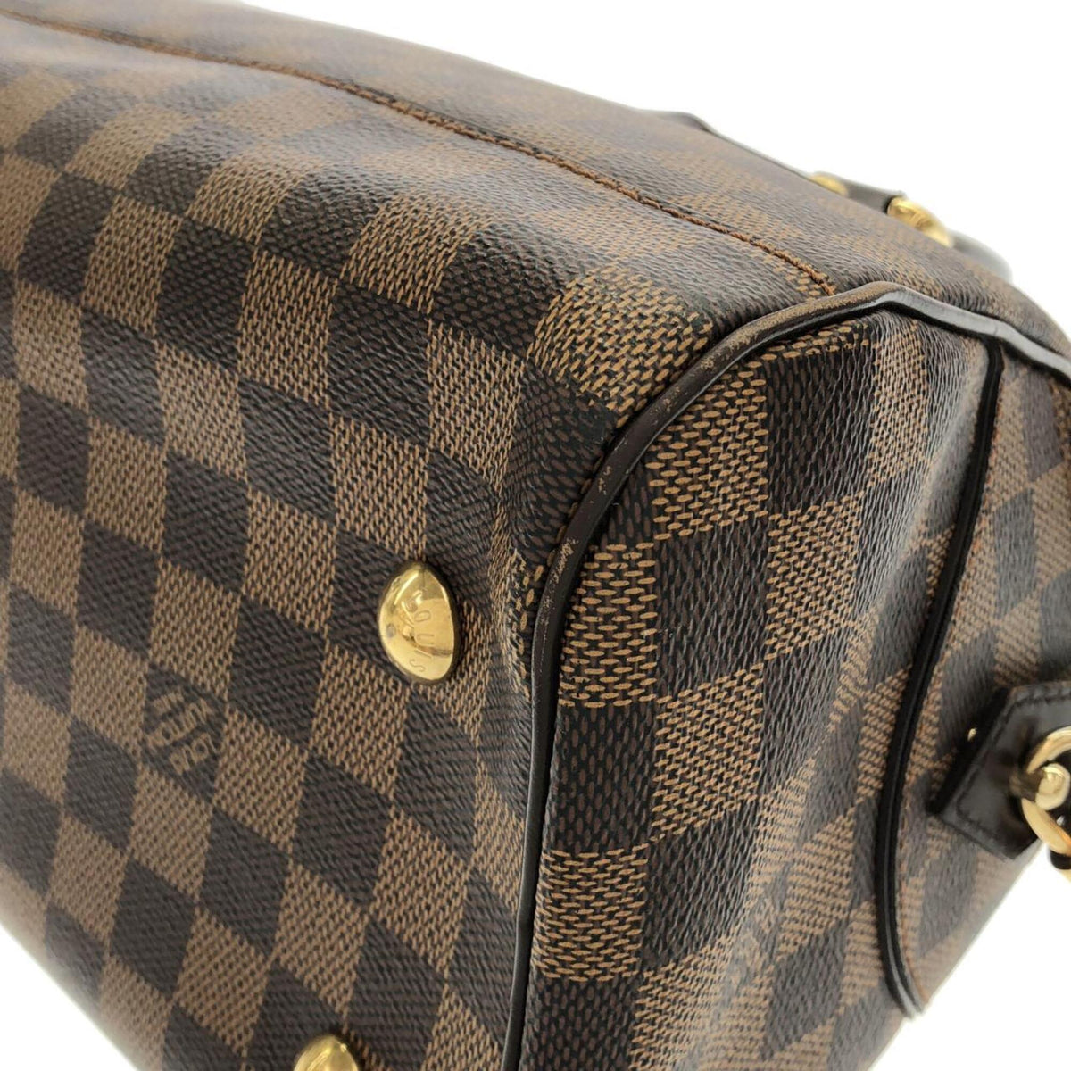 Louis Vuitton Brown Coated Canvas Handbag (Pre-Owned)
