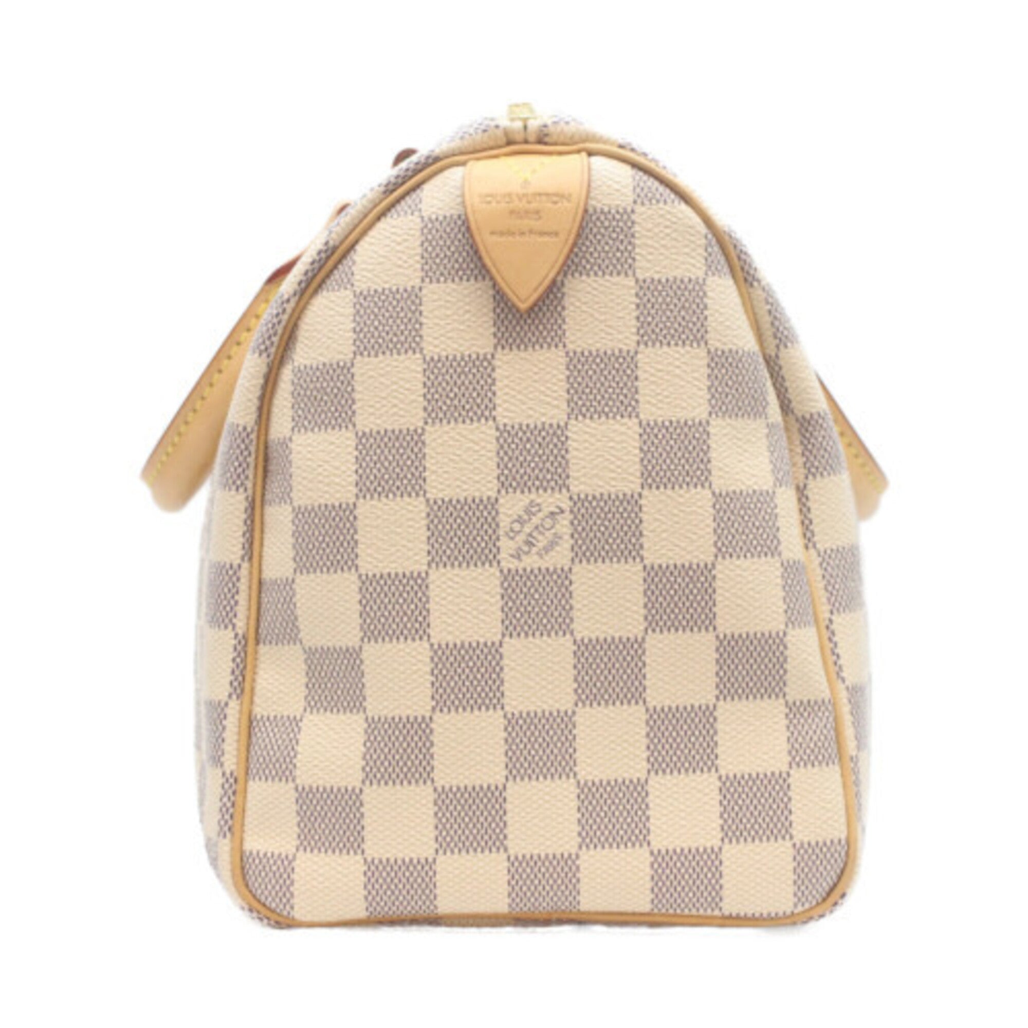 Louis Vuitton Beige Damier Azur Handbag (Pre-Owned)