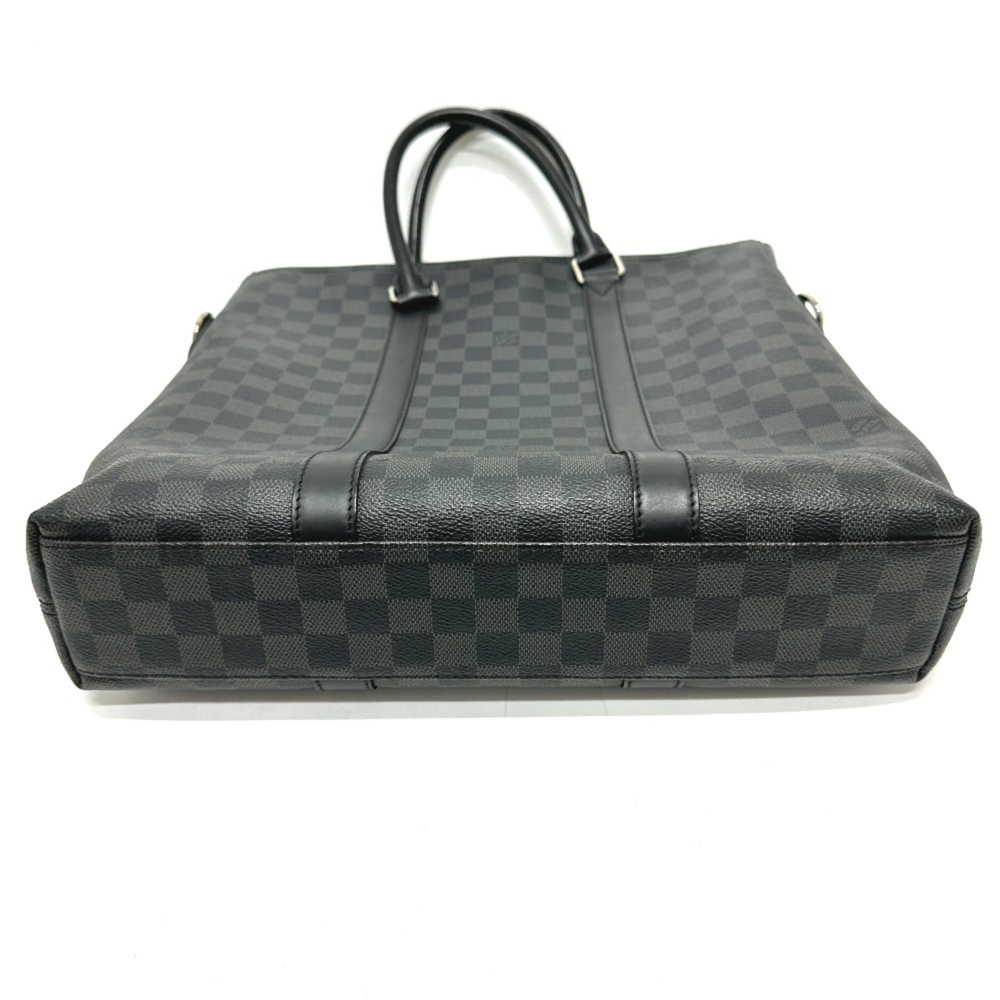 Louis Vuitton Damier Graphite Black Galle Damier Graphite Tote Bag (Pre-Owned)