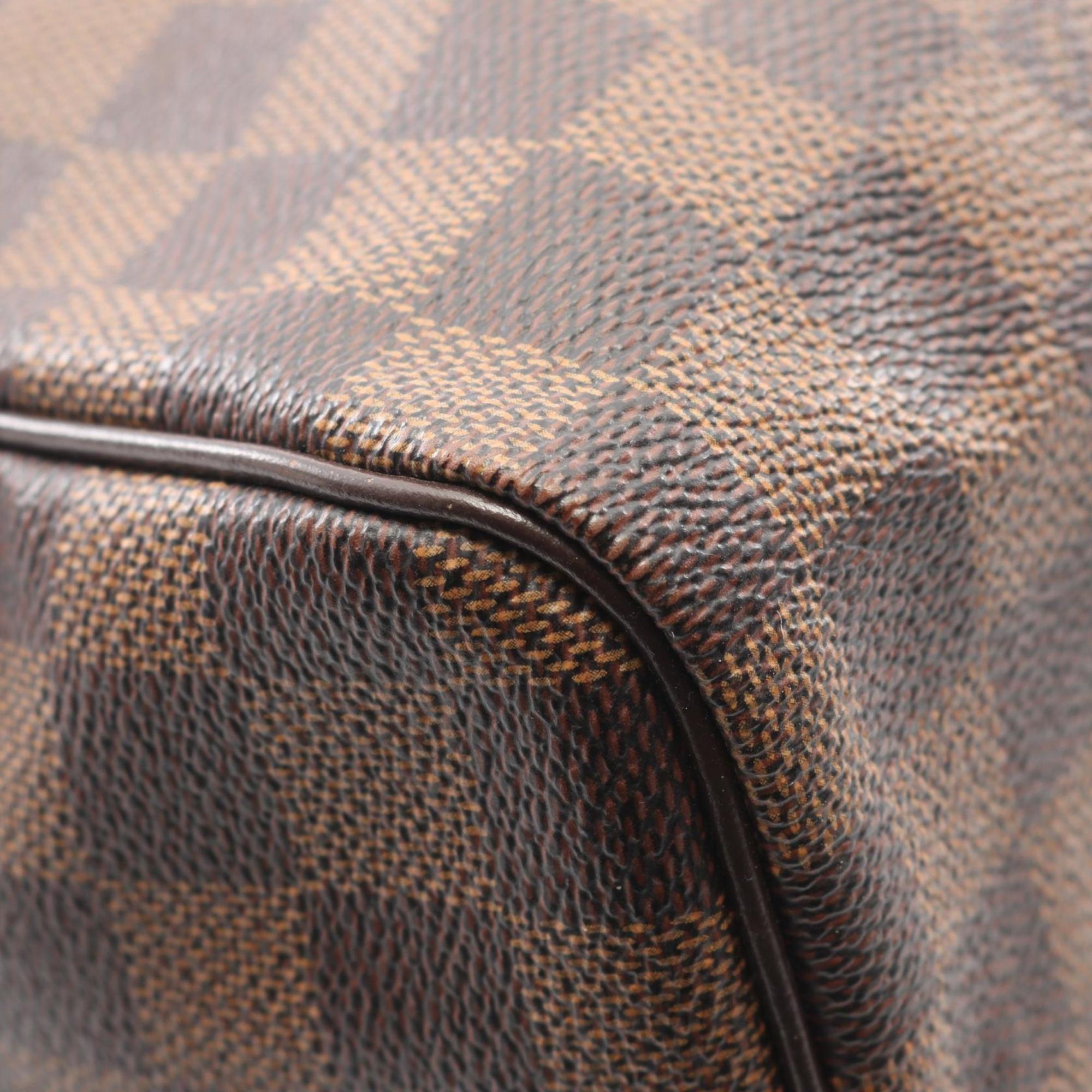 Louis Vuitton Brown Ebene Coated Canvas Leather Handbag (Pre-Owned)