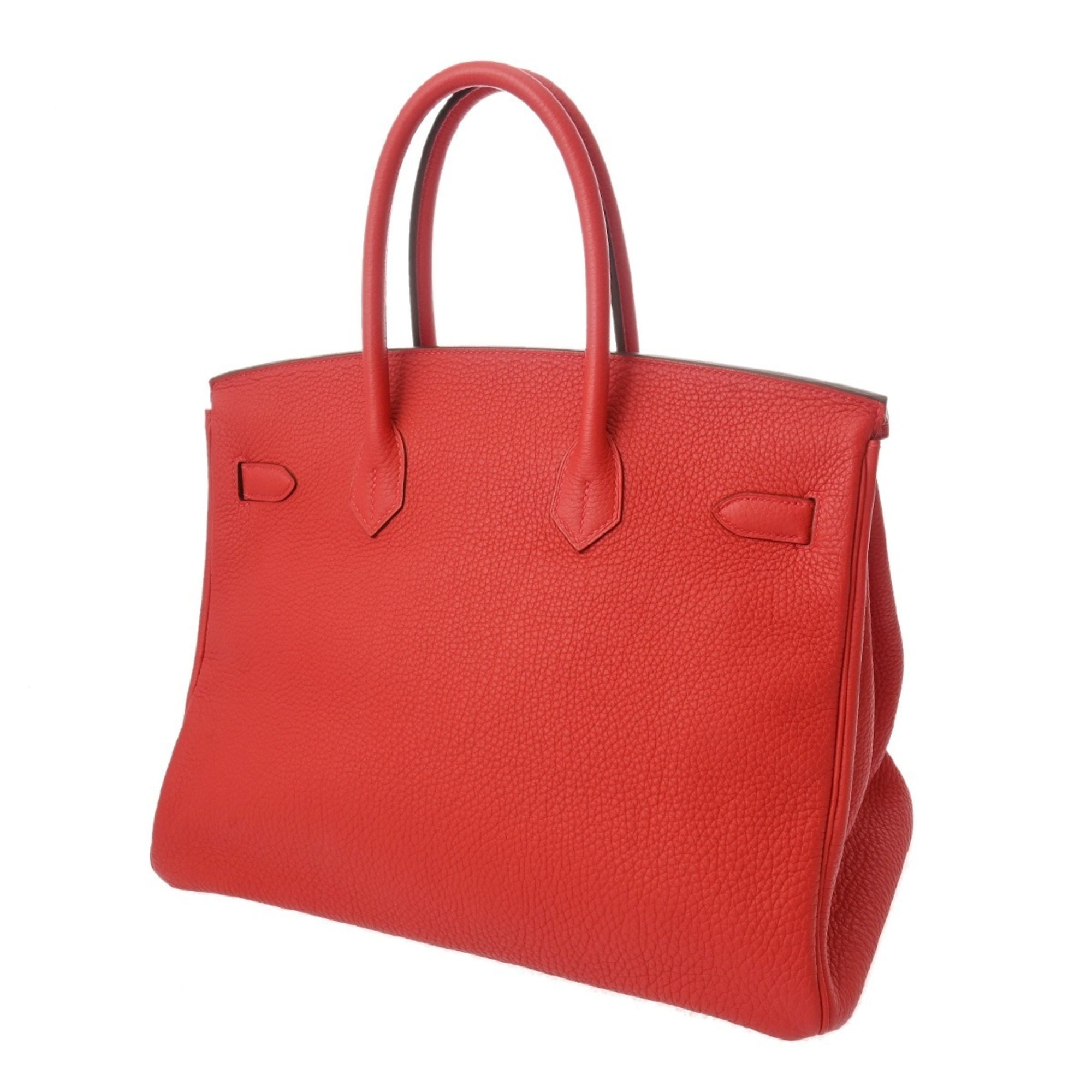 Hermes Gold Togo Leather Handbag (Pre-Owned)