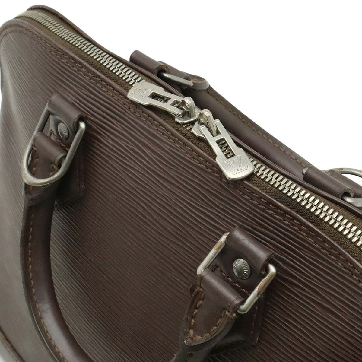 Louis Vuitton Moka Epi Leather Handbag (Pre-Owned)