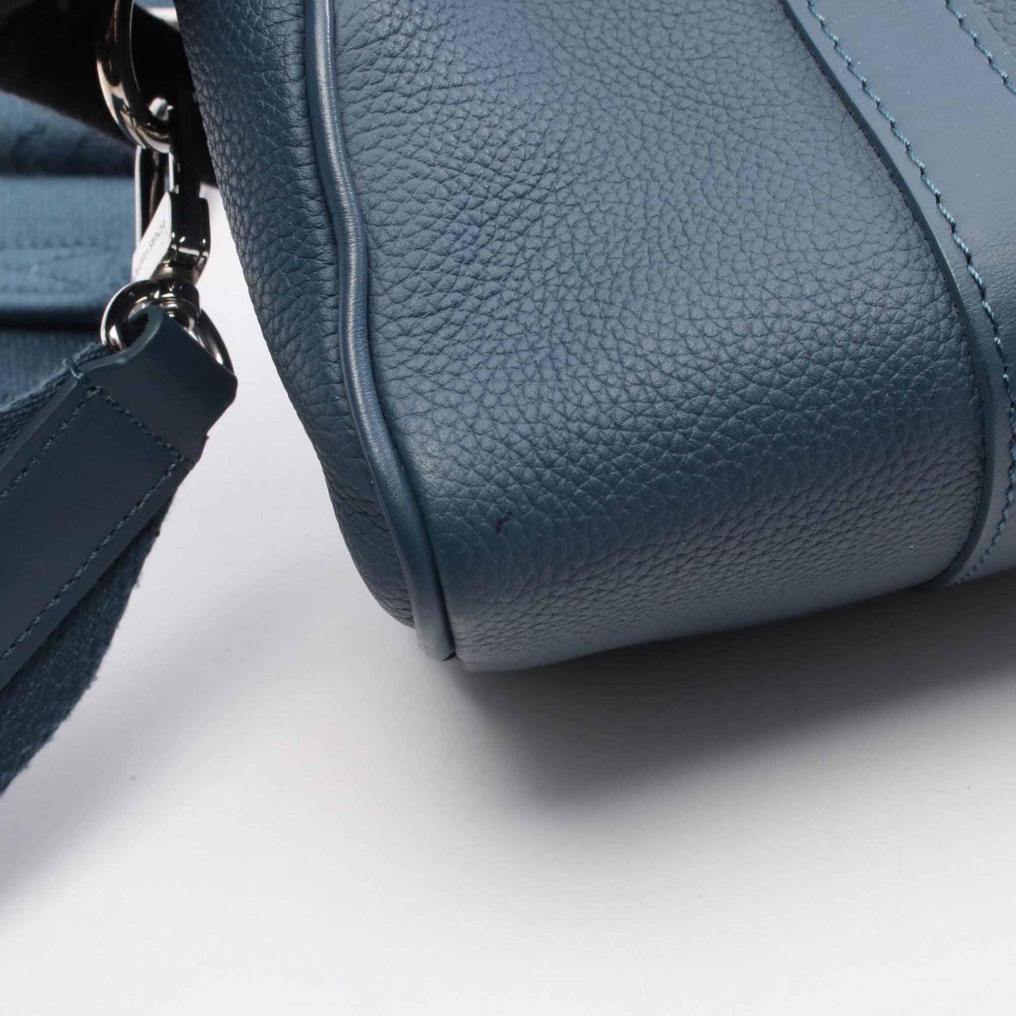 Louis Vuitton Blue Leather Handbag (Pre-Owned)