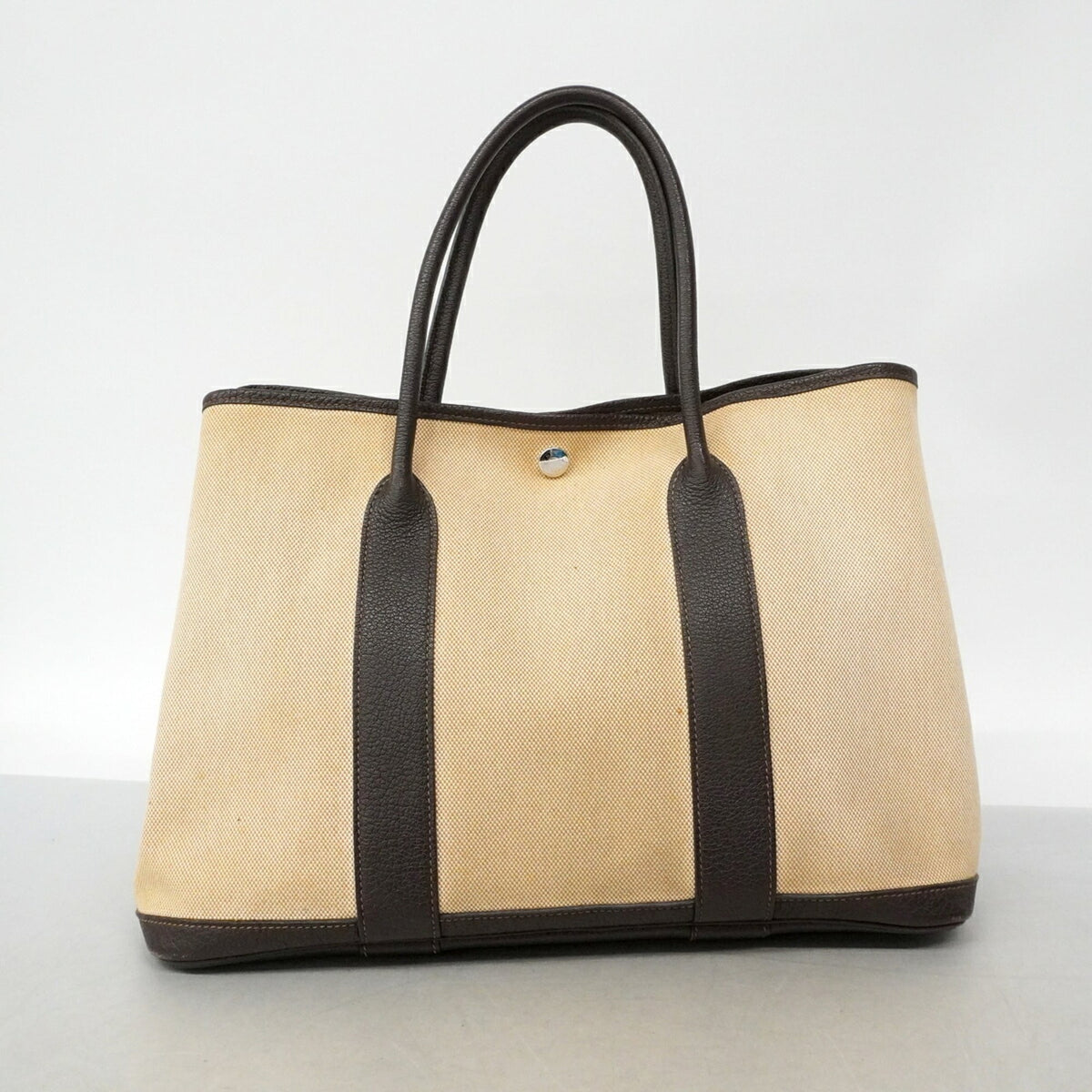 Hermes Brown Toile H Tote Bag (Pre-Owned)