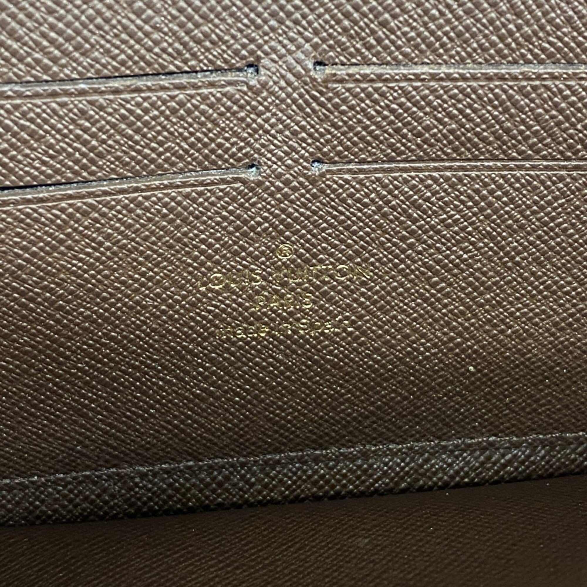 Louis Vuitton Ebene Long Wallet (Bi-Fold) (Pre-Owned)