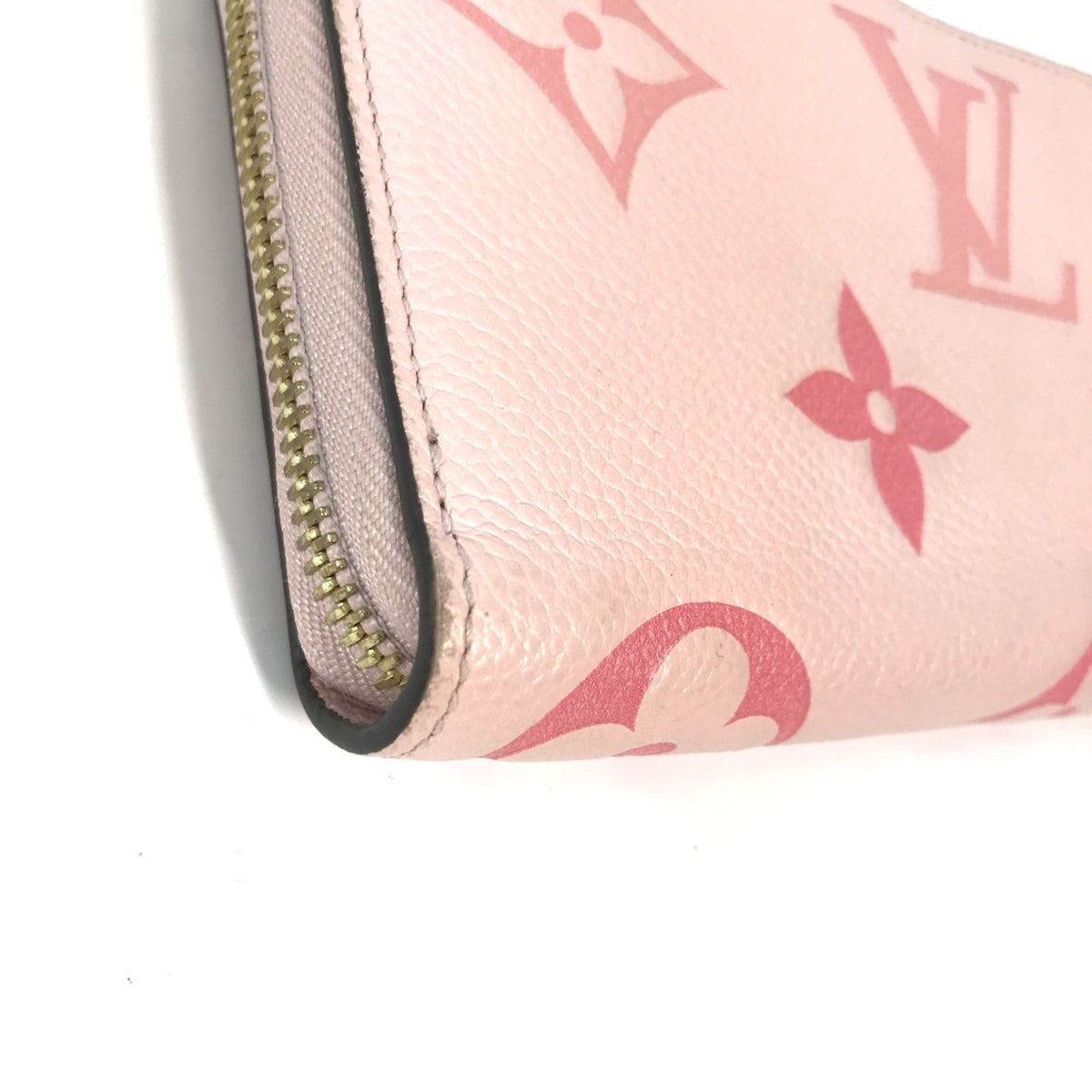 Louis Vuitton Pink Monogram Empreinte Leather Long Wallet (Bi-Fold) (Pre-Owned)