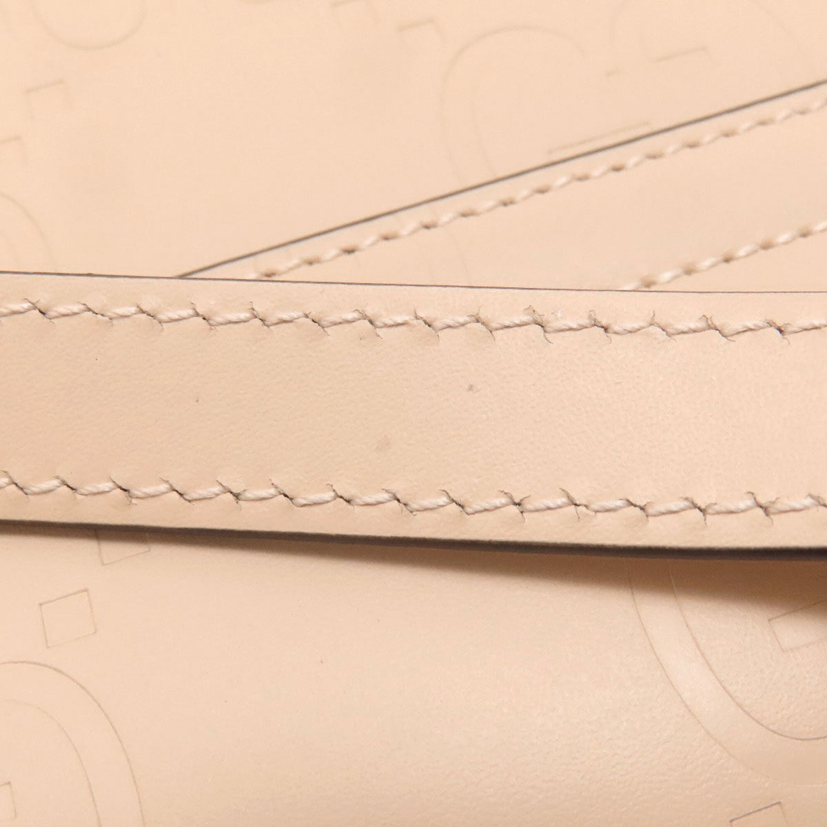 Gucci Beige Leather Shoulder Bag (Pre-Owned)