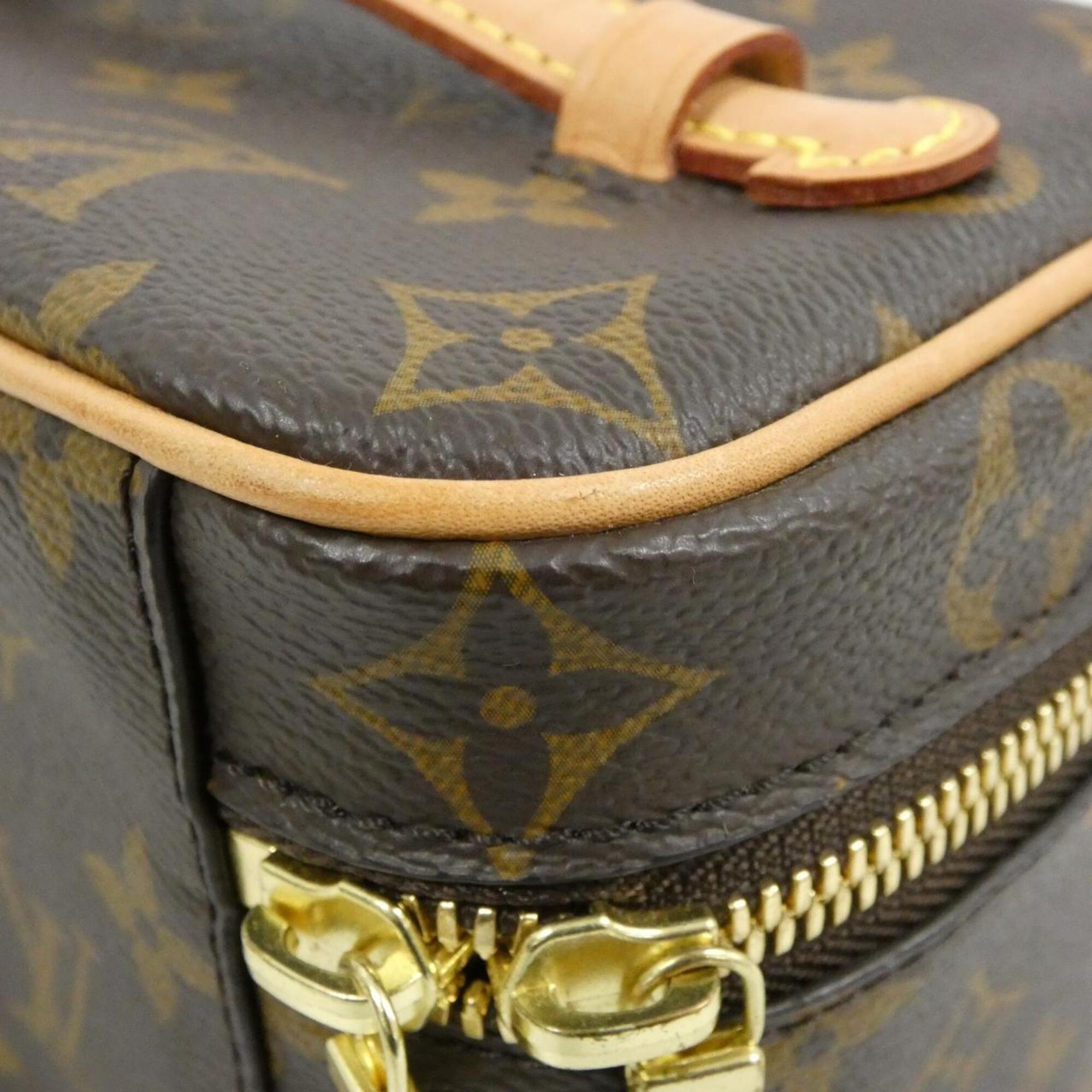 Louis Vuitton Brown Coated Canvas Handbag (Pre-Owned)