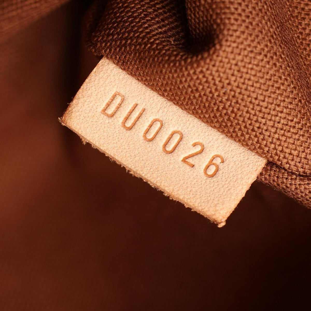 Louis Vuitton Brown Monogram Coated Canvas Leather Handbag Shoulder Bag (Pre-Owned)