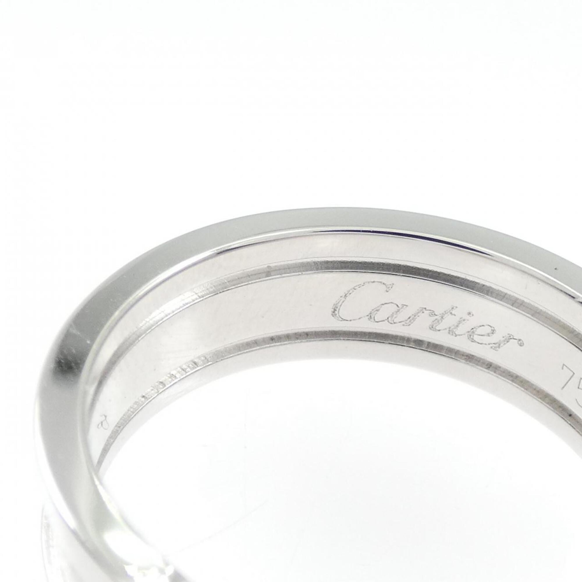 Cartier White Gold White Gold (18K) Band Ring (Pre-Owned)
