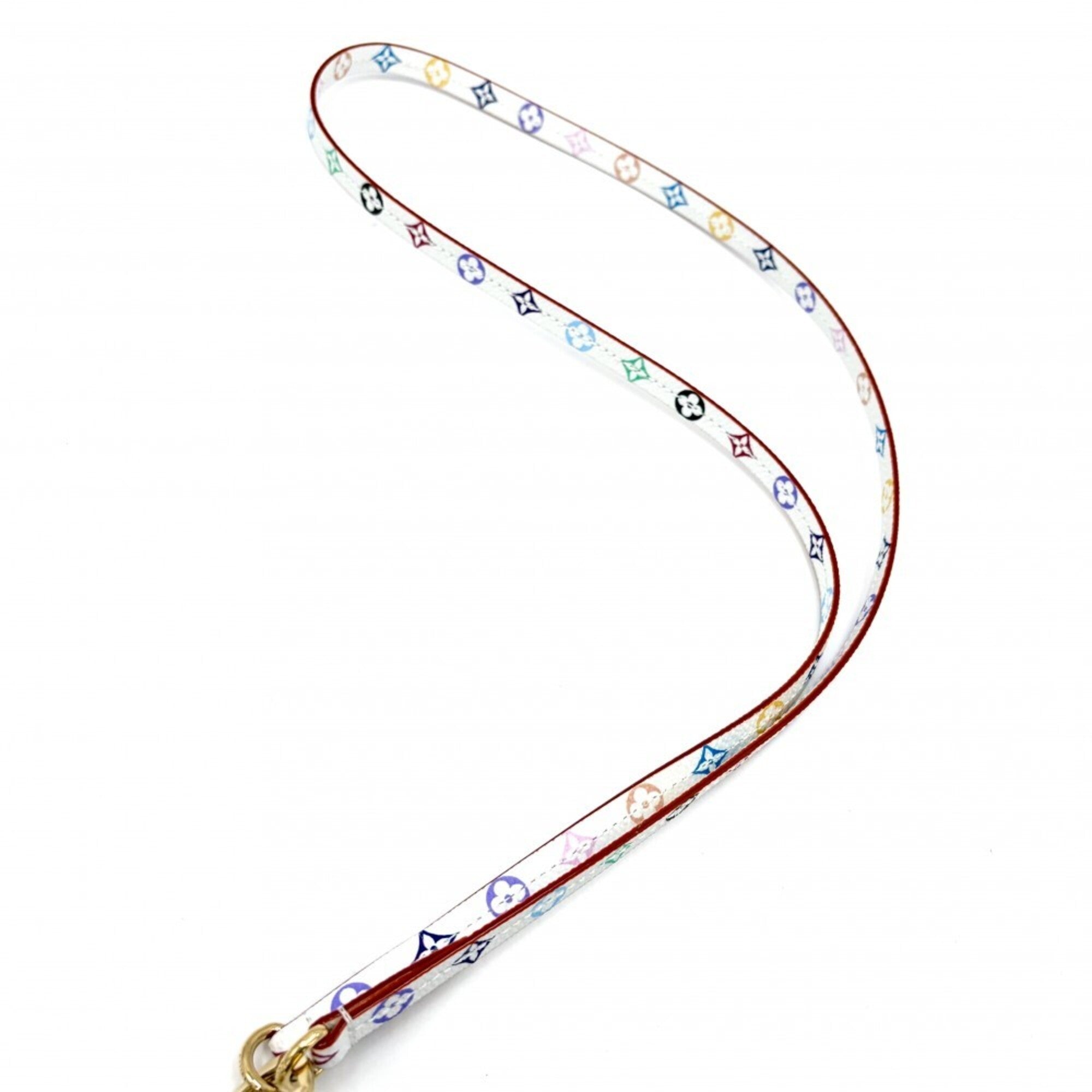 Louis Vuitton Multi-Color White Monogram Multicolore Pochette Pouch (Pre-Owned)