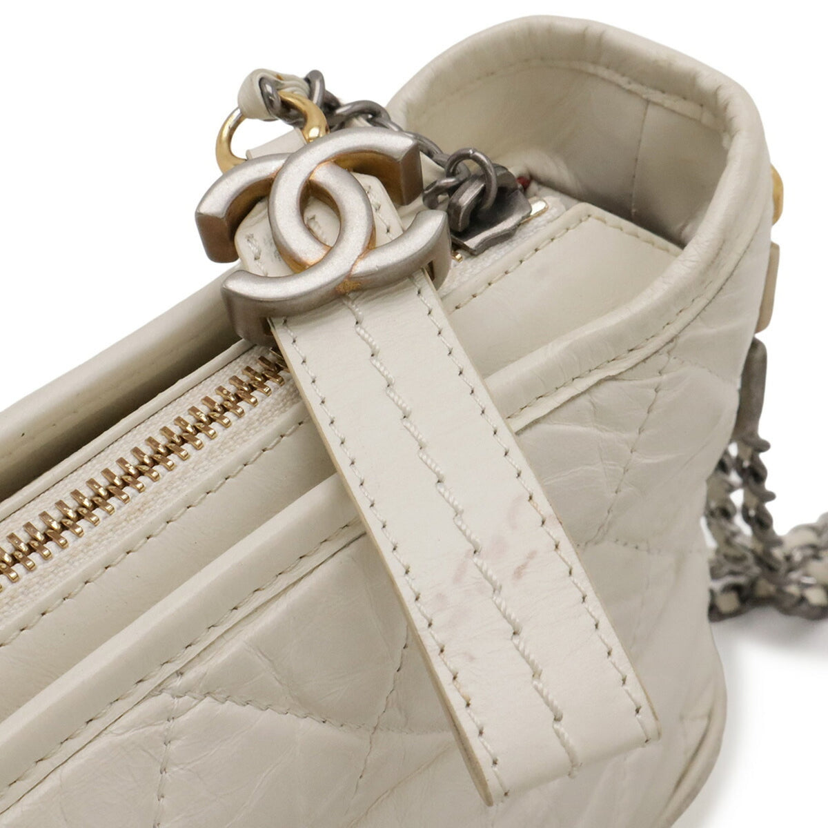 Chanel Ivory White Ivory Shoulder Bag (Pre-Owned)