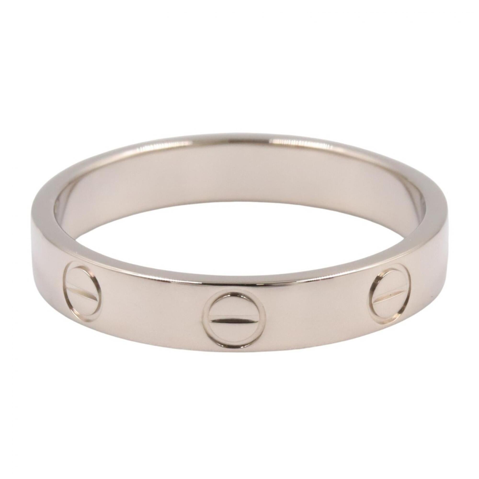Cartier Silver White Gold (18K) Band Ring (Pre-Owned)