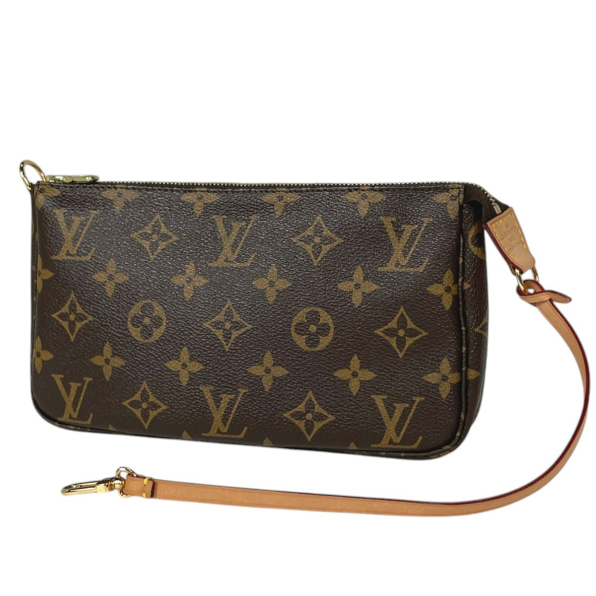 Louis Vuitton Monogram Brown Monogram Pochette Pouch (Pre-Owned)