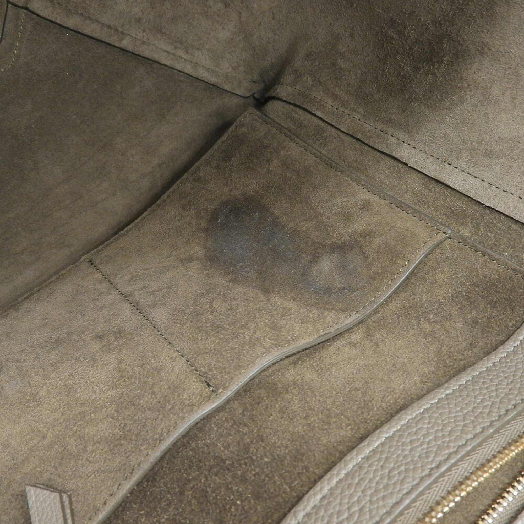 Celine Gray Leather Tote Bag (Pre-Owned)