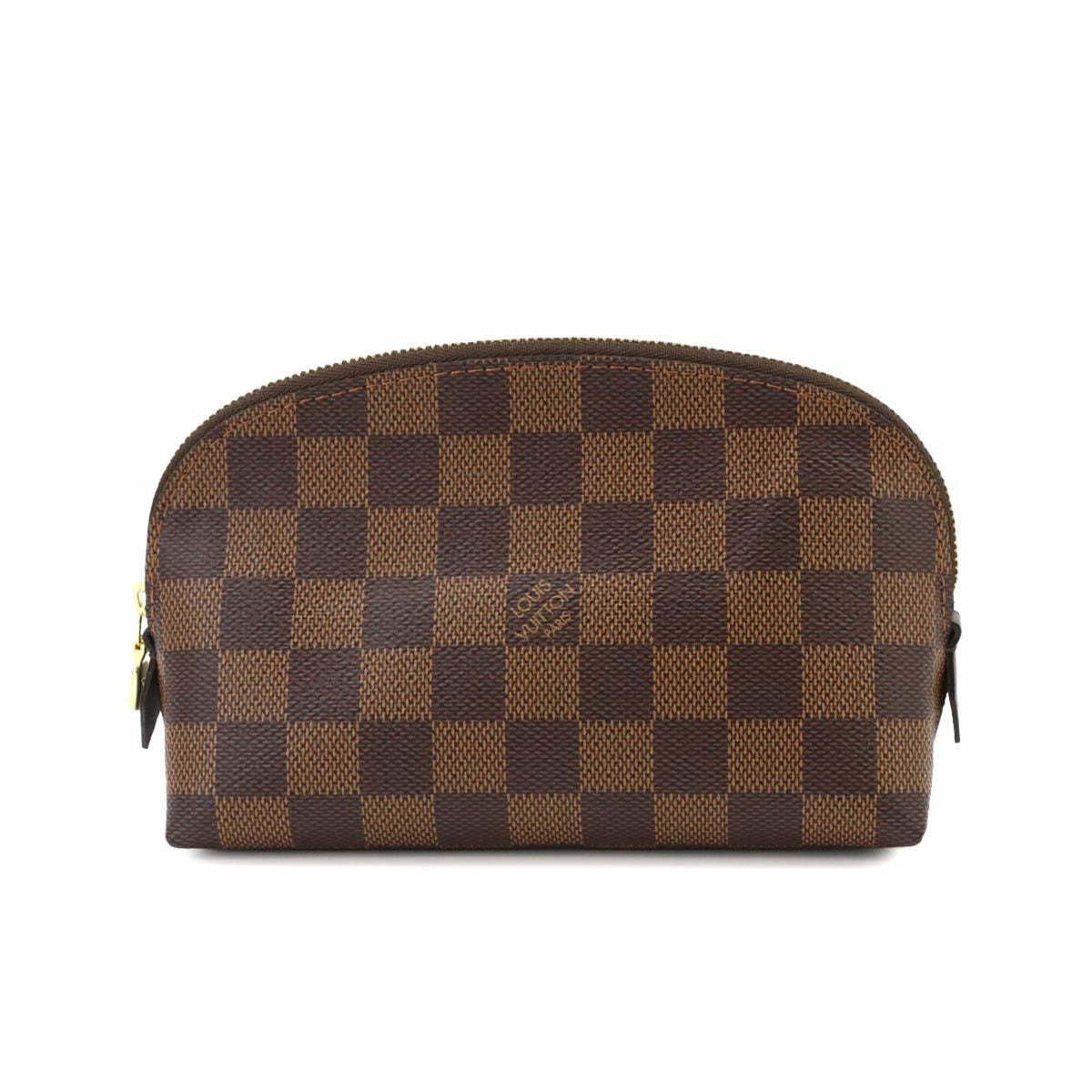 Louis Vuitton Brown Damier Canvas Ebene Damier Canvas Pouch (Pre-Owned)
