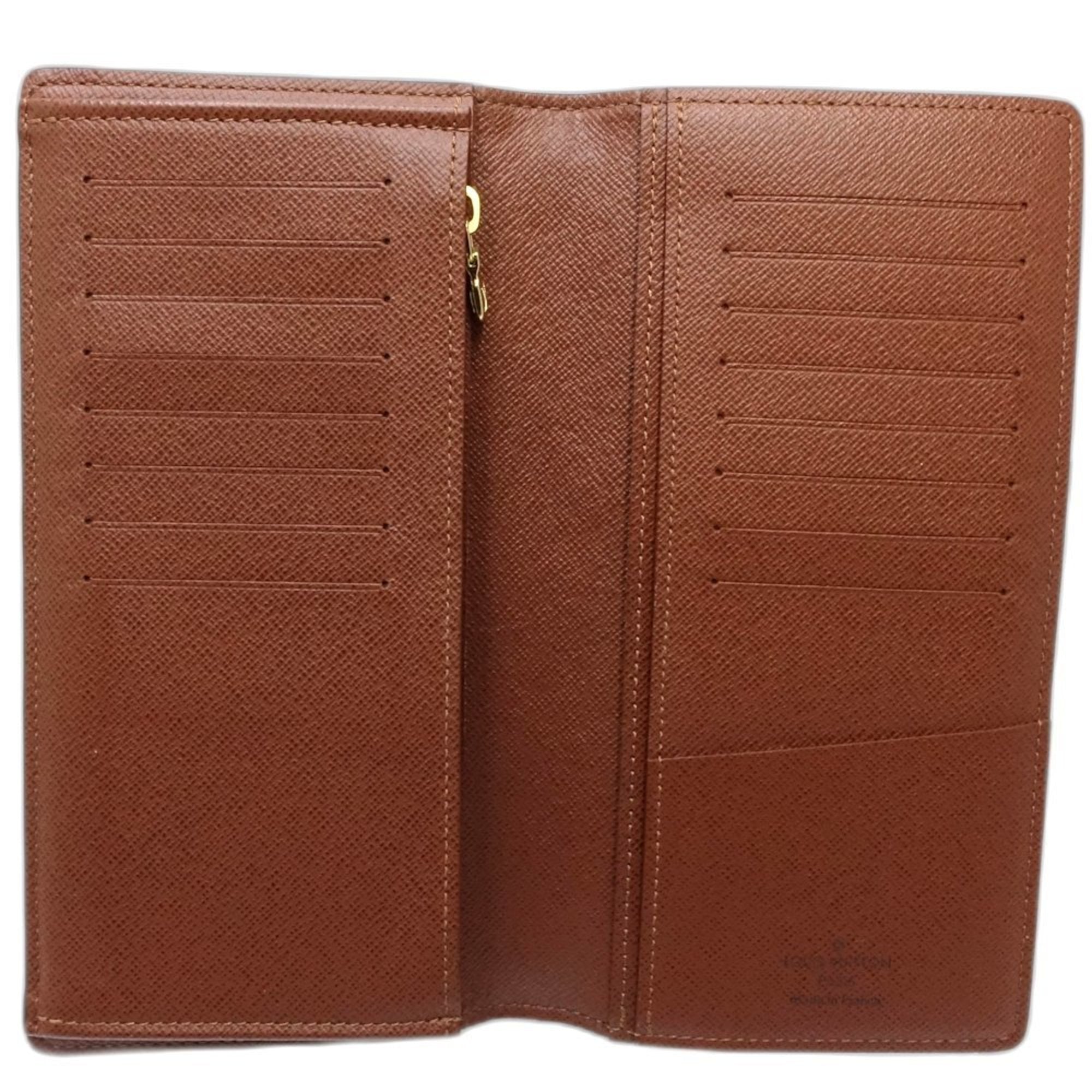 Louis Vuitton Brown Monogram Monogram Long Wallet (Bi-Fold) (Pre-Owned)