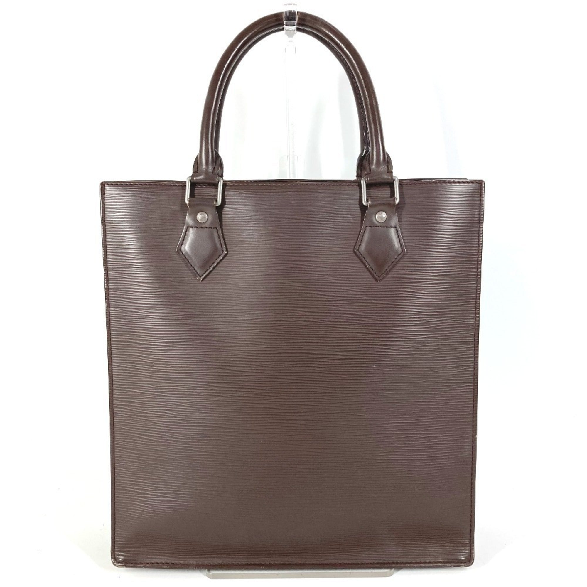 Louis Vuitton Epi Brown Moka Epi Leather Handbag Tote Bag (Pre-Owned)