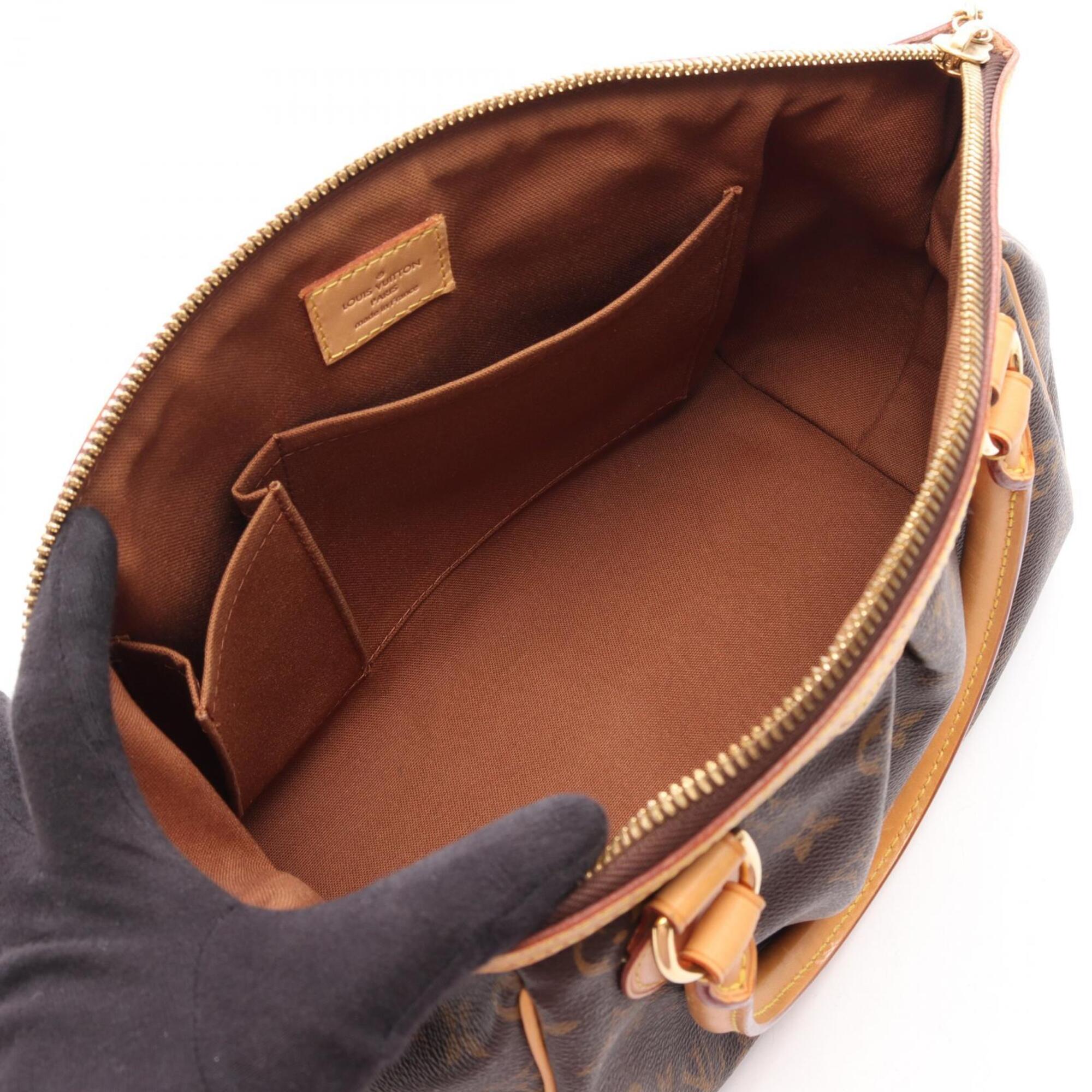 Louis Vuitton Brown Pvc Leather Handbag (Pre-Owned)