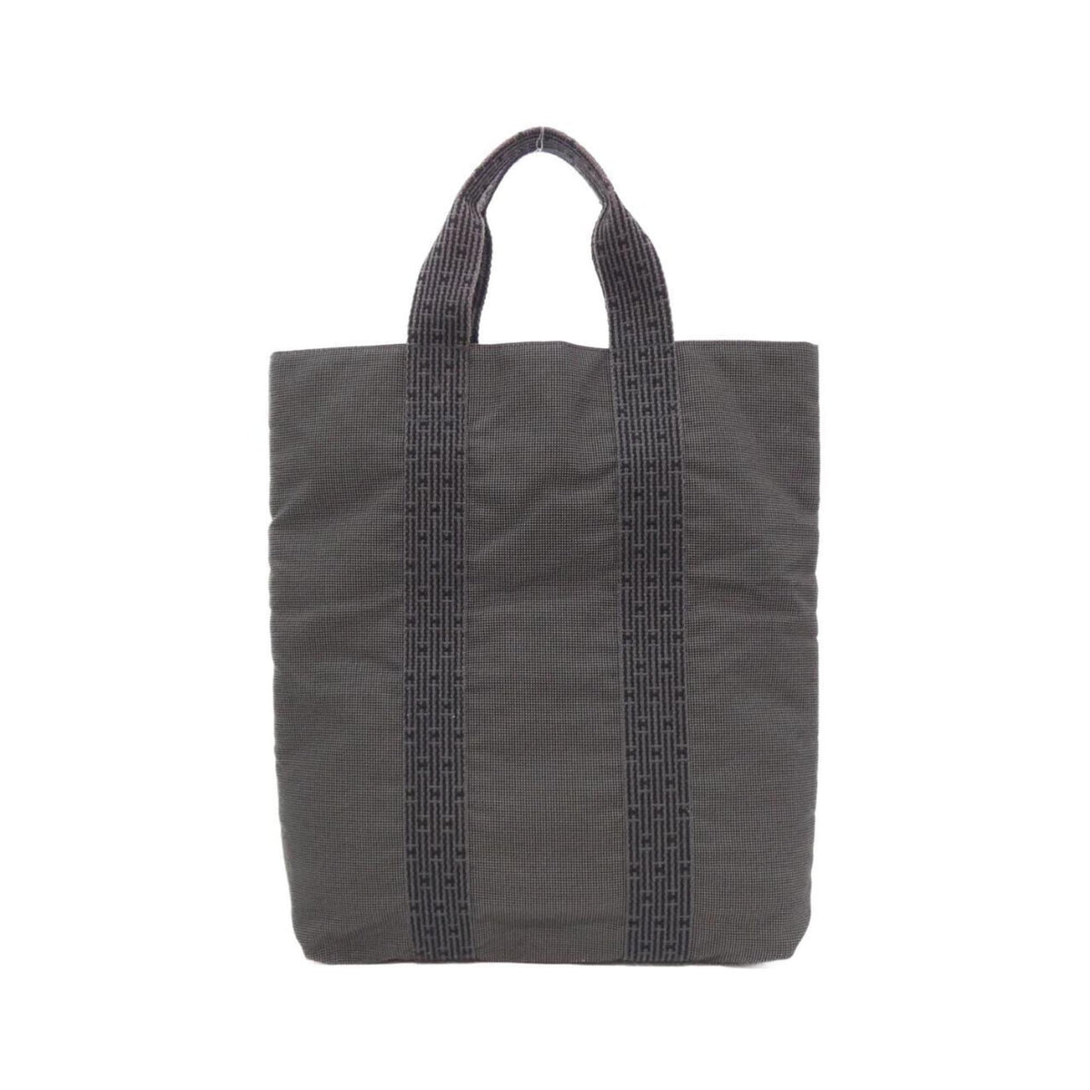 Hermes Black Canvas Handbag (Pre-Owned)