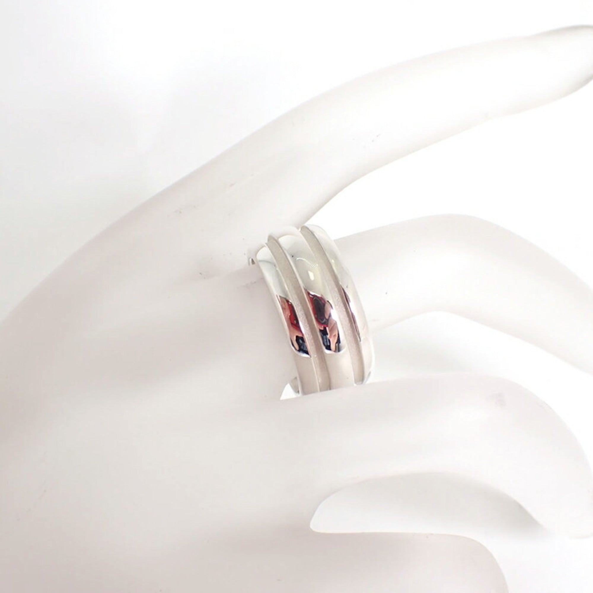Tiffany Sterling Silver 925 Band Ring (Pre-Owned)