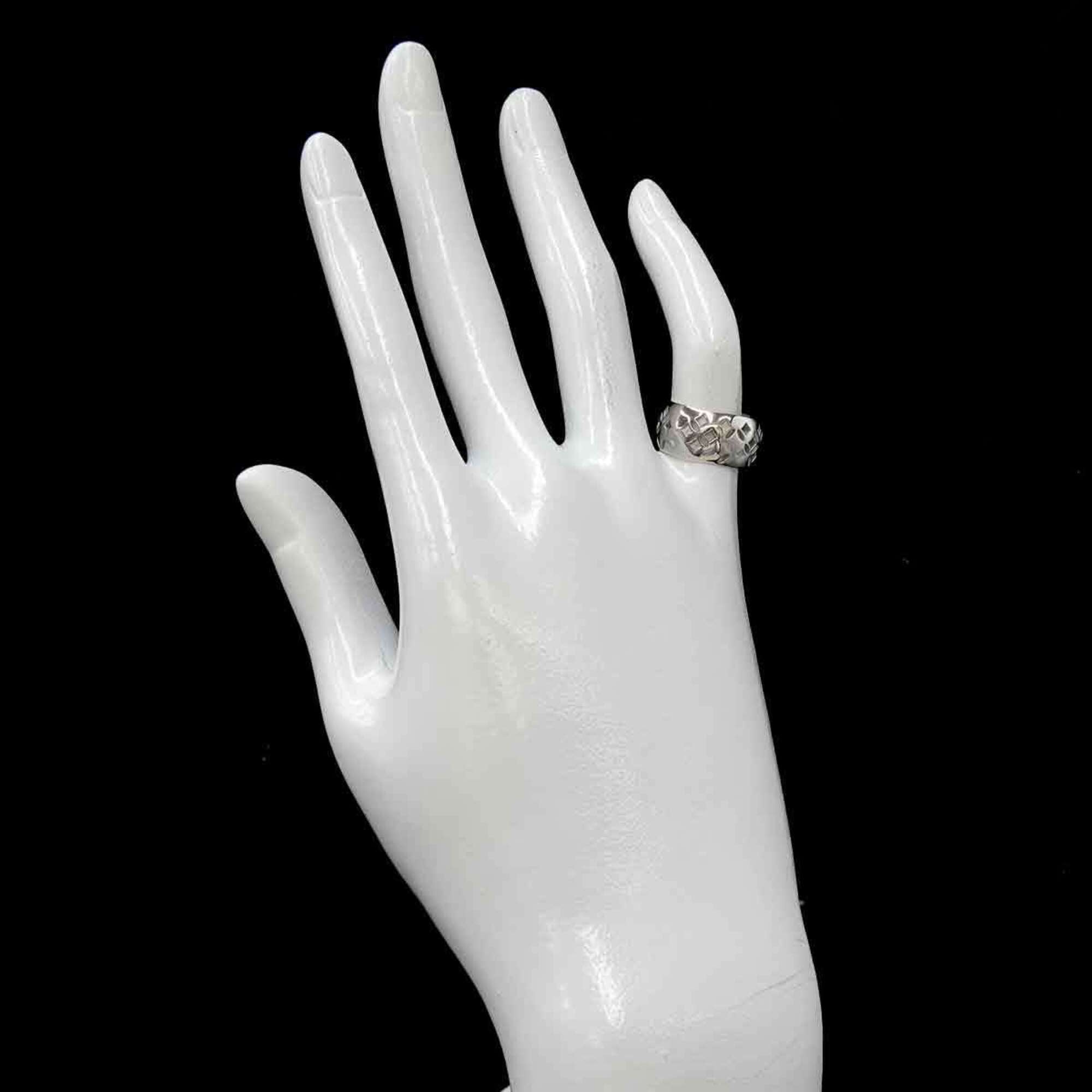 Louis Vuitton White Gold (18K) Band Ring (Pre-Owned)