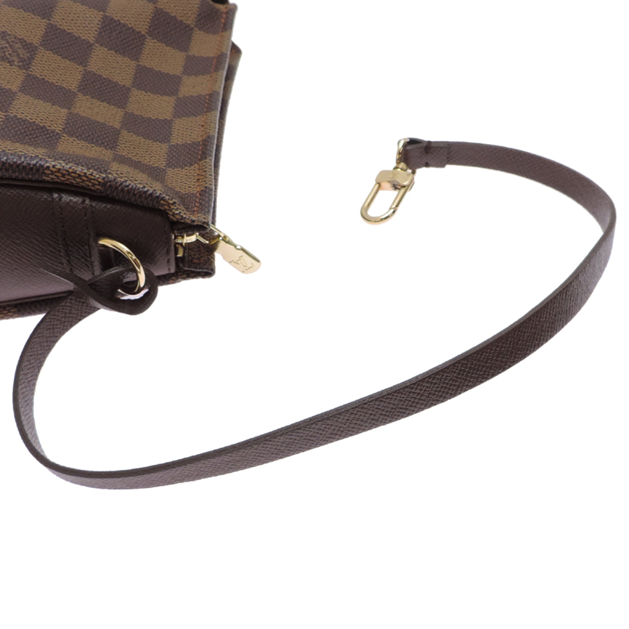 Louis Vuitton Brown Damier Canvas Pouch (Pre-Owned)