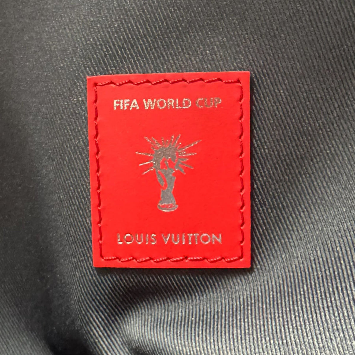 Louis Vuitton Red Color White Epi Leather Backpack (Pre-Owned)