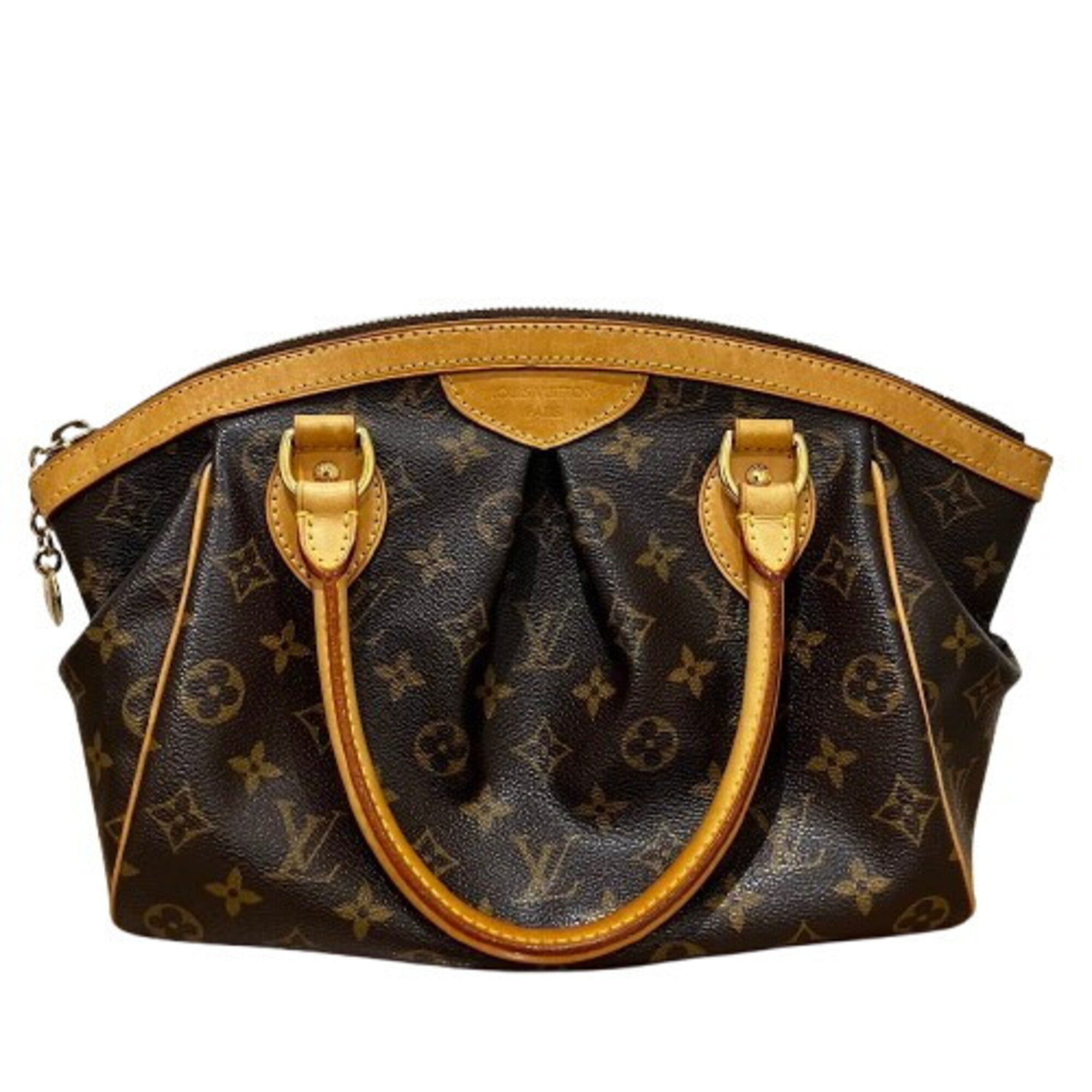 Louis Vuitton Brown Pvc Handbag (Pre-Owned)