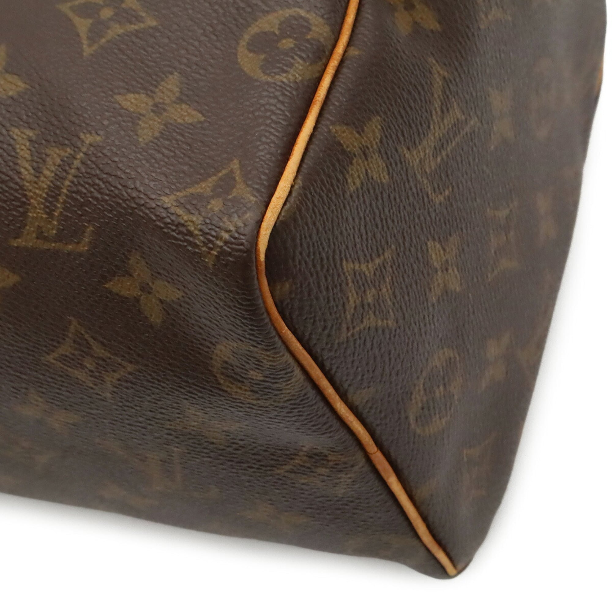 Louis Vuitton Brown Monogram Monogram Pvc Canvas Handbag (Pre-Owned)