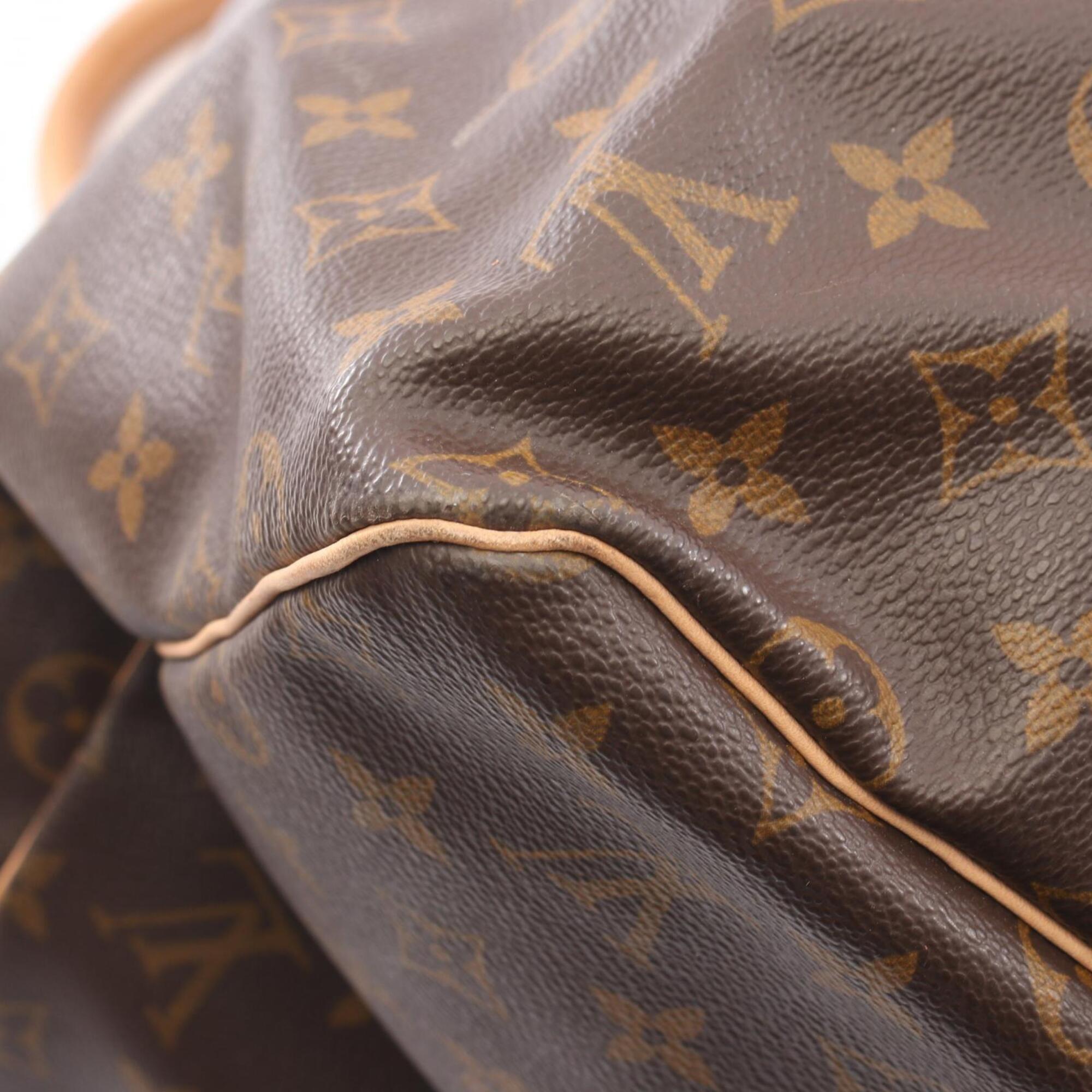 Louis Vuitton Brown Monogram Monogram Boston Bag Handbag (Pre-Owned)