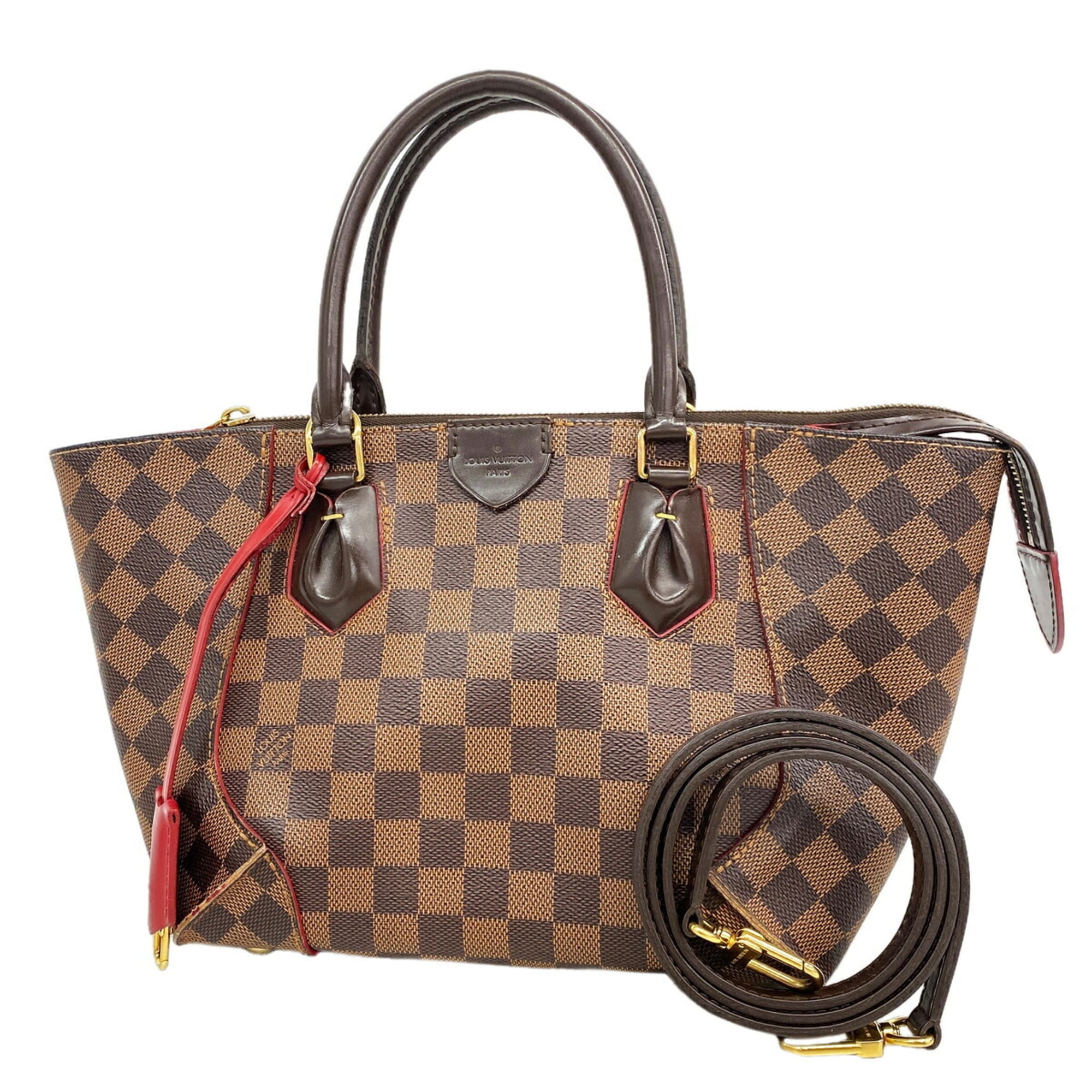 Louis Vuitton Cerise Ebene Handbag (Pre-Owned)