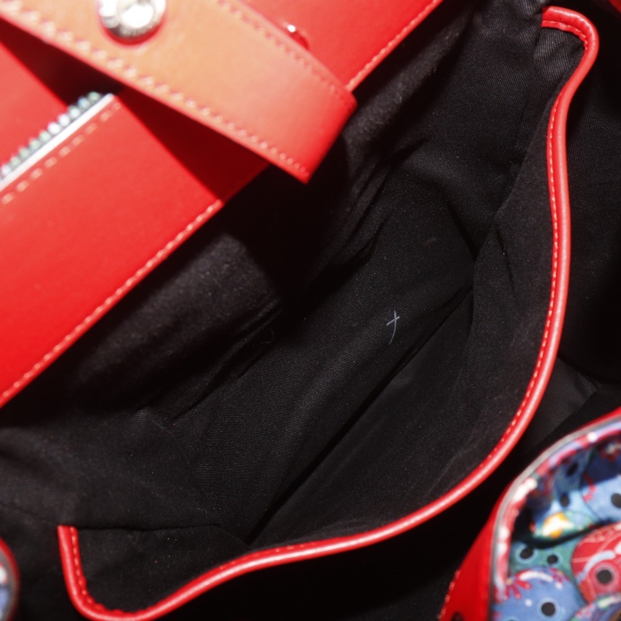 Christian Louboutin Multi-Color Nylon Leather Backpack (Pre-Owned)