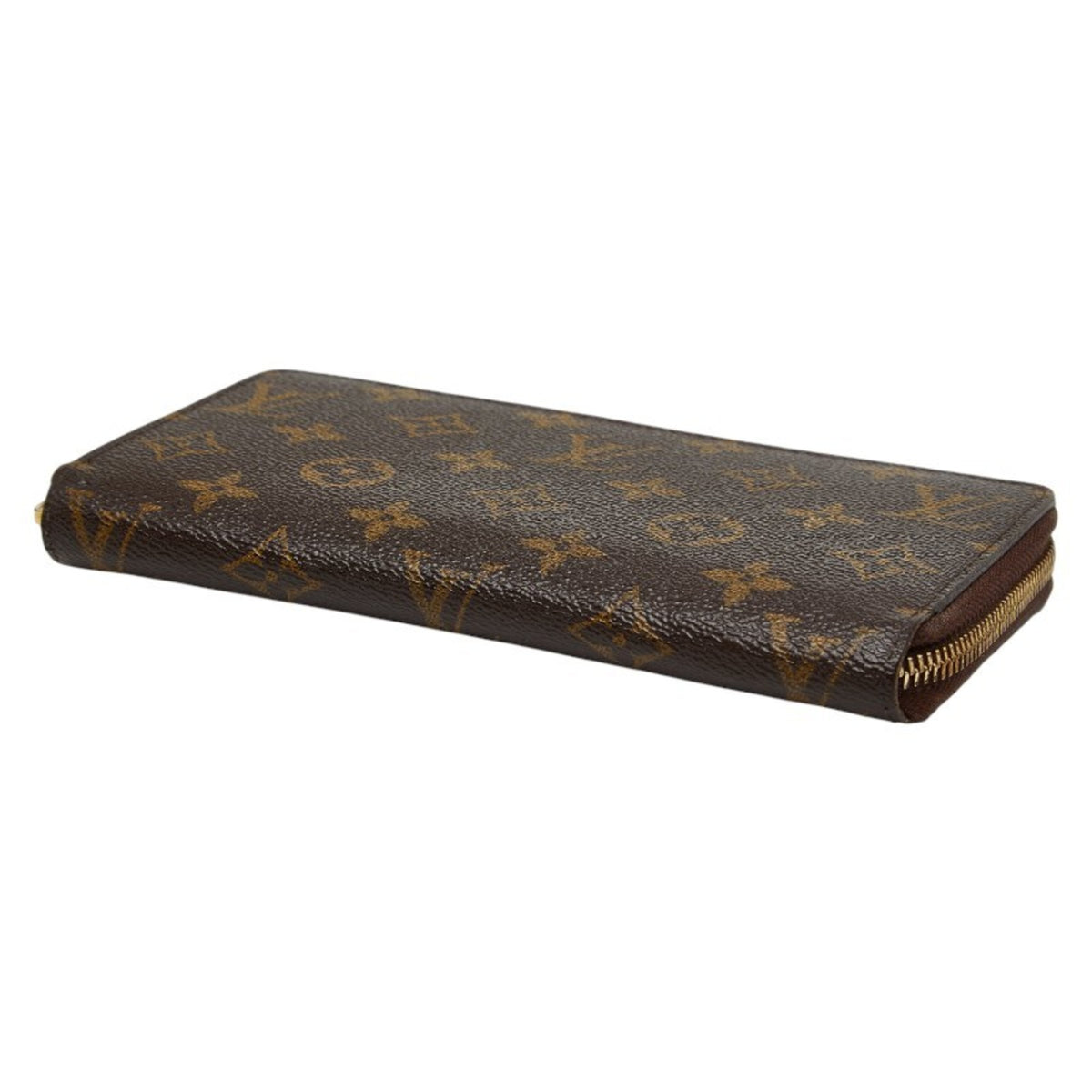 Louis Vuitton Monogram Brown Pvc Long Wallet (Bi-Fold) (Pre-Owned)