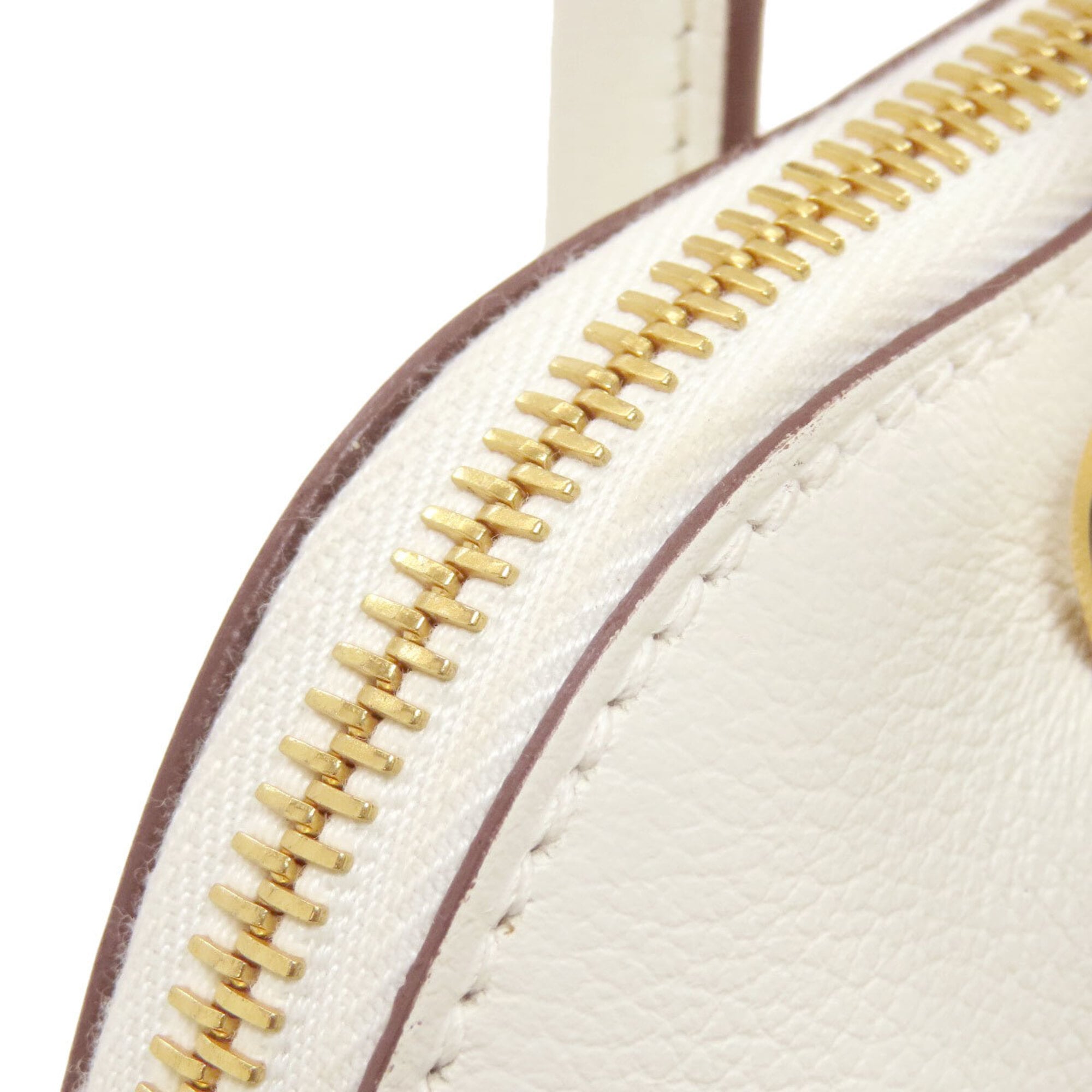 Hermes Brown White Handbag (Pre-Owned)