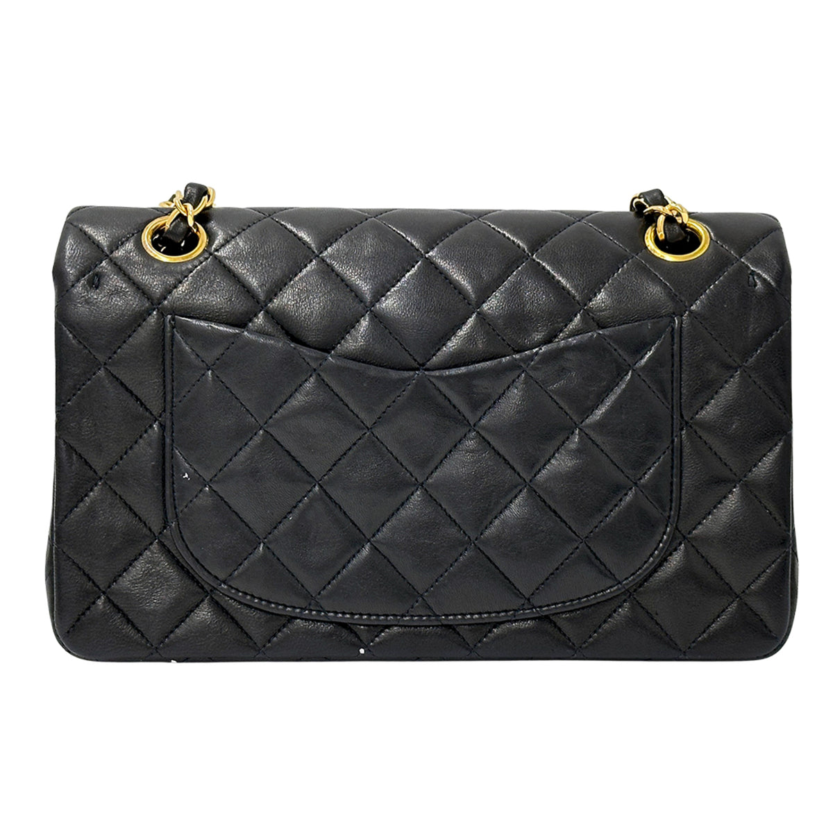 Chanel Black Handbag Shoulder Bag (Pre-Owned)