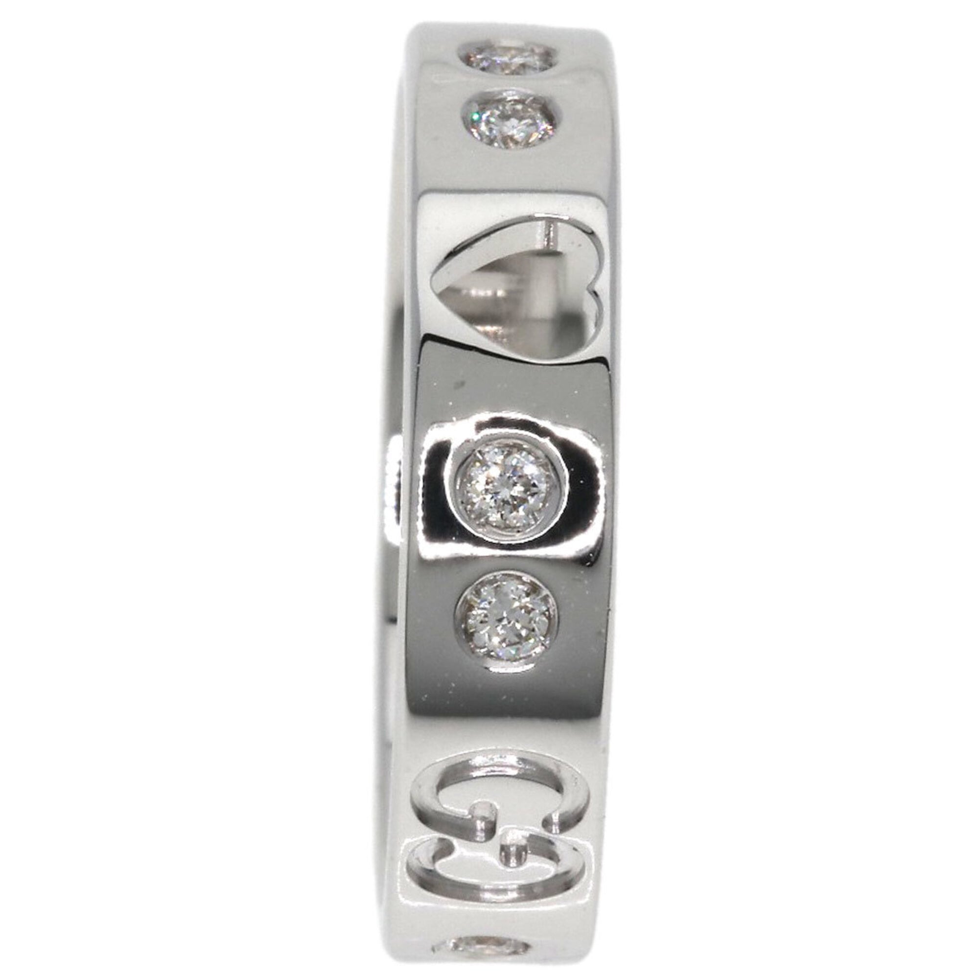 Gucci White Gold (18K) Band Ring (Pre-Owned)