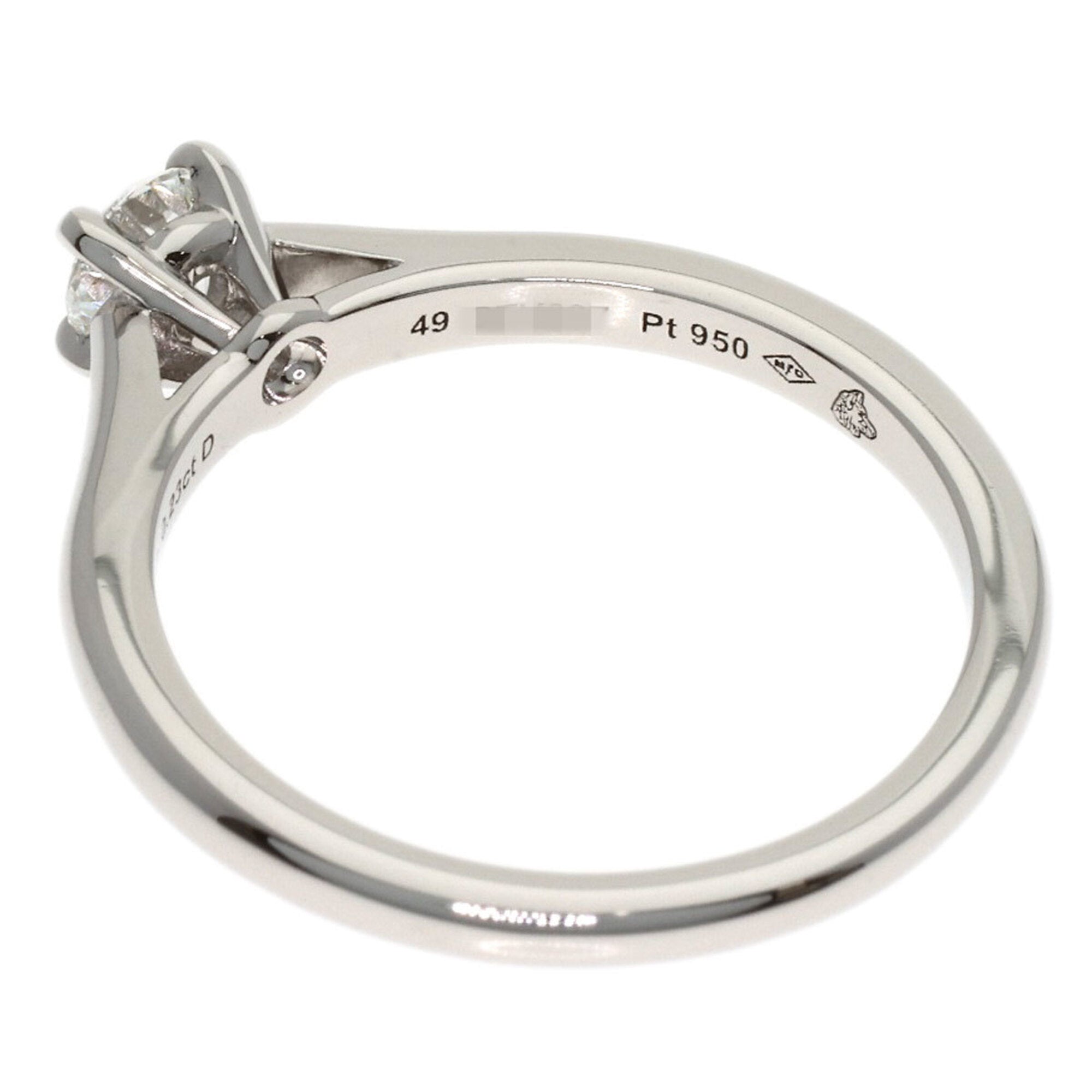 Cartier Platinum 950 Band Ring (Pre-Owned)