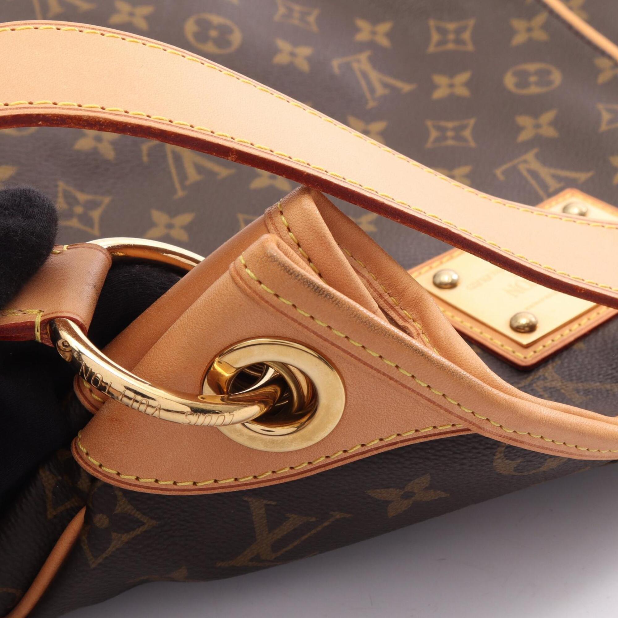 Louis Vuitton Brown Coated Canvas Pvc Leather Monogram Handbag Shoulder Bag (Pre-Owned)