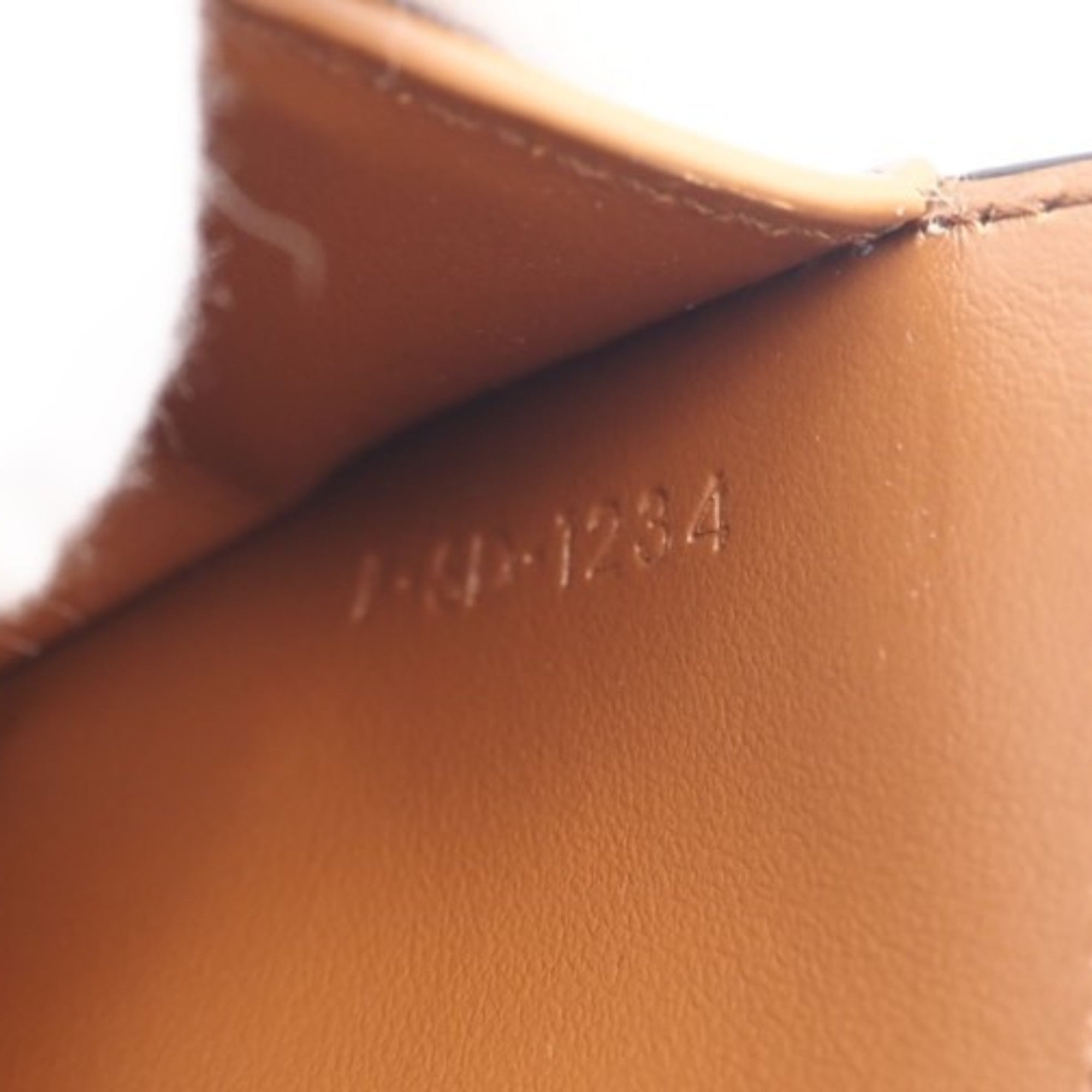 Celine Brown Satin Wallet (Tri-Fold) (Pre-Owned)