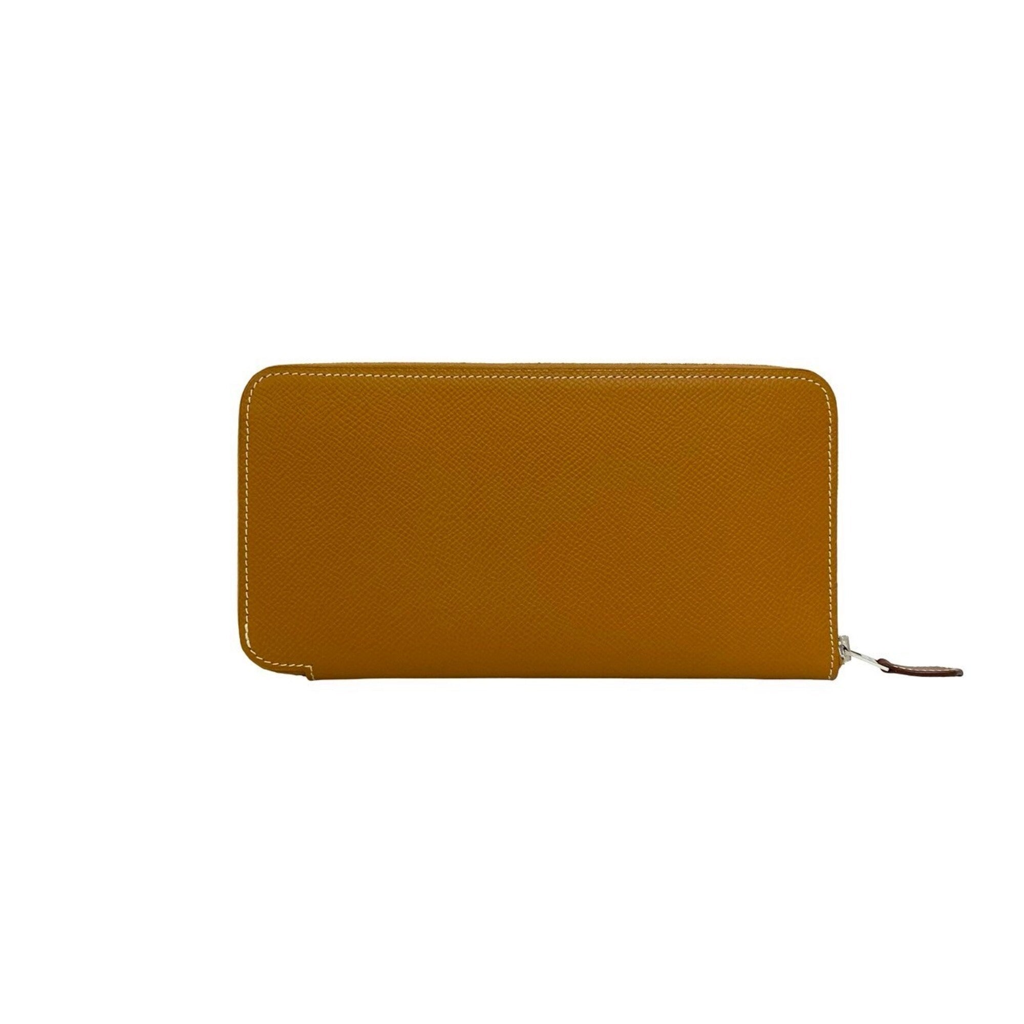Hermes Brown Epsom Leather Long Wallet (Bi-Fold) (Pre-Owned)