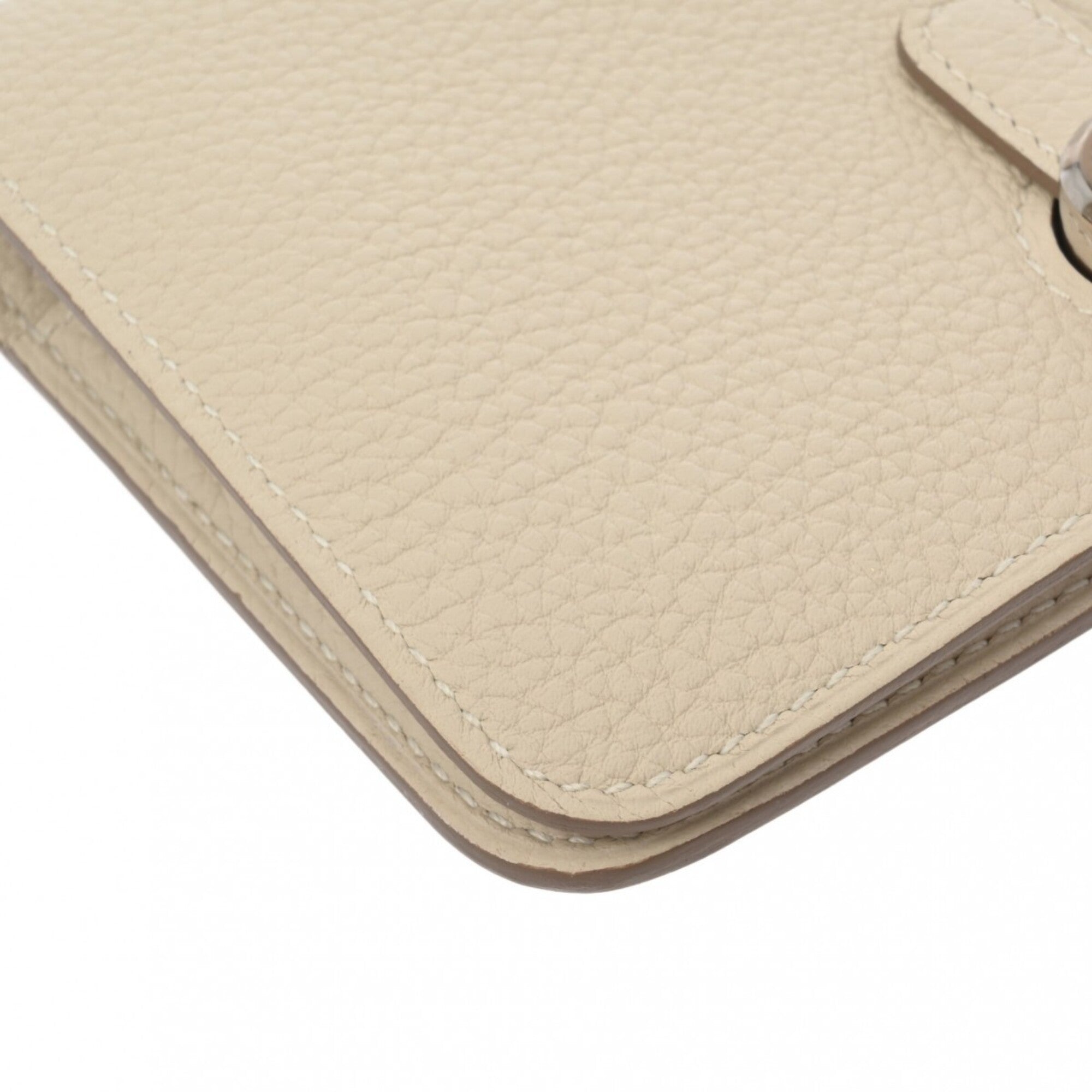 Hermes Togo Leather Wallet (Bi-Fold) (Pre-Owned)