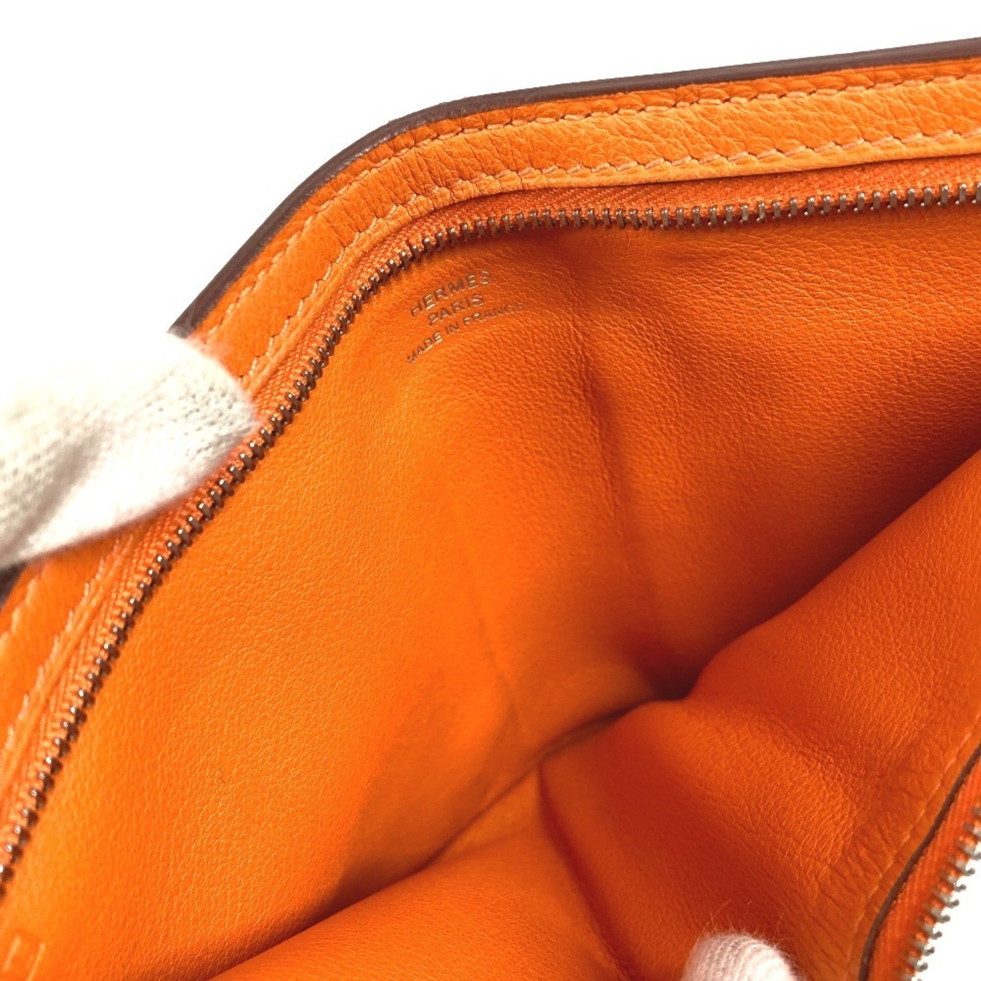 Hermes Orange Swift Leather Wallet (Bi-Fold) (Pre-Owned)