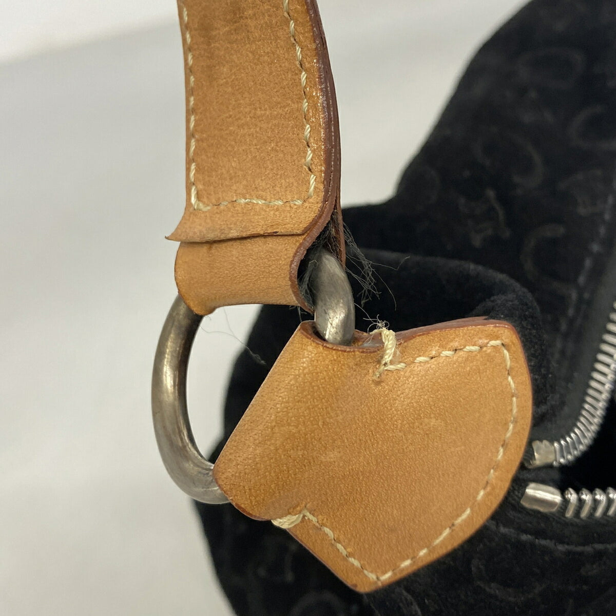 Celine Black Suede Handbag (Pre-Owned)